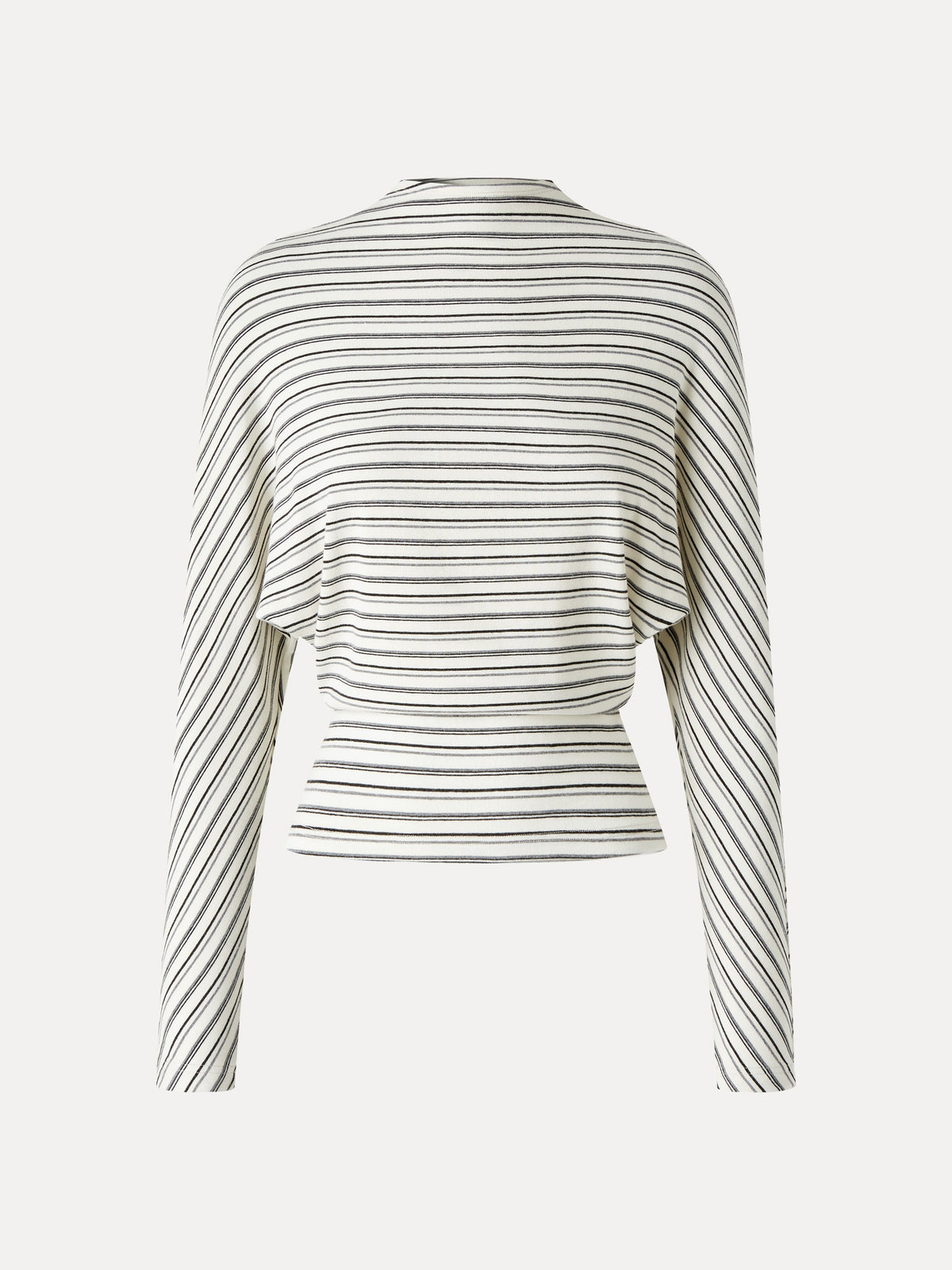 ProWarm Stripe Mock Neck Batwing Sleeve Top — original photo 6