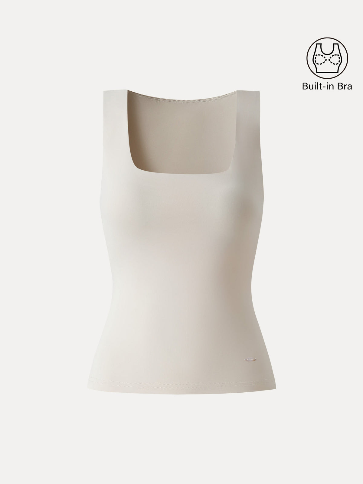 Back Smoothing Cooling Essential Summer Bandless Built-In Bra Tank — original photo 5