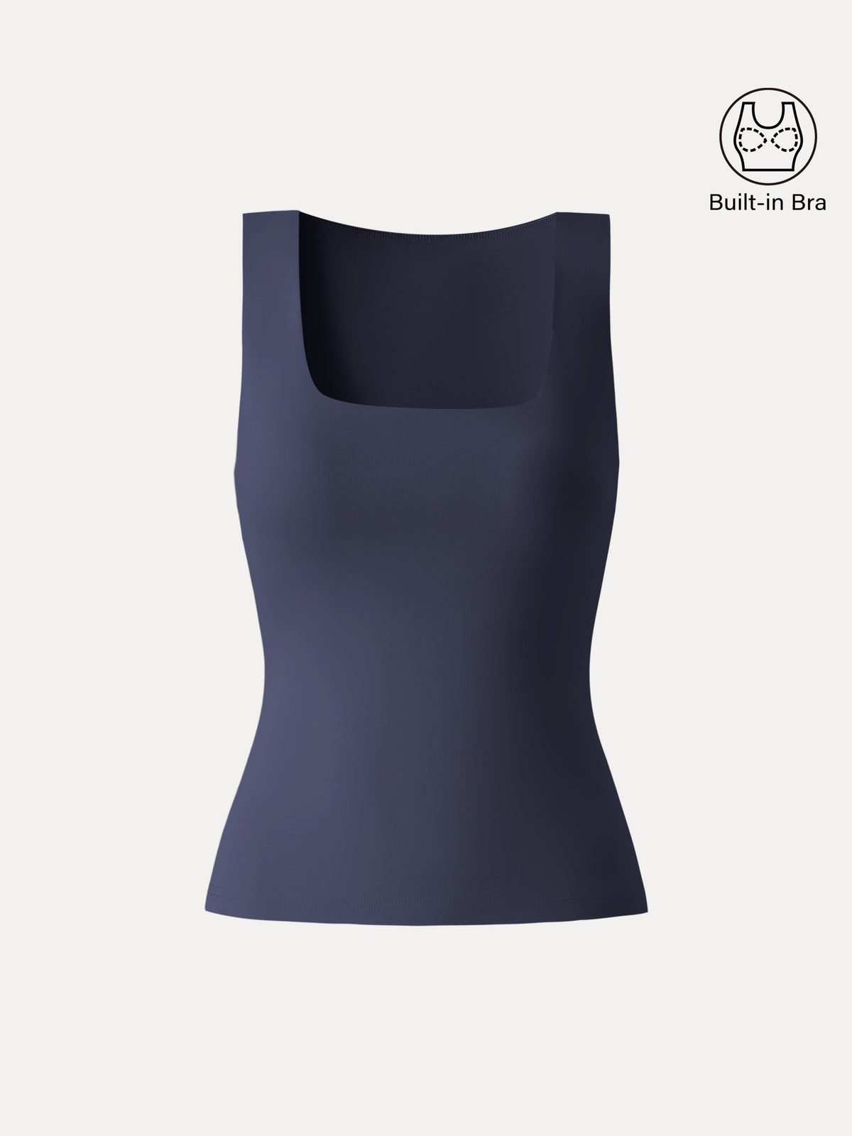 Back Smoothing Cooling Essential Summer Bandless Built-In Bra Tank — original photo 8