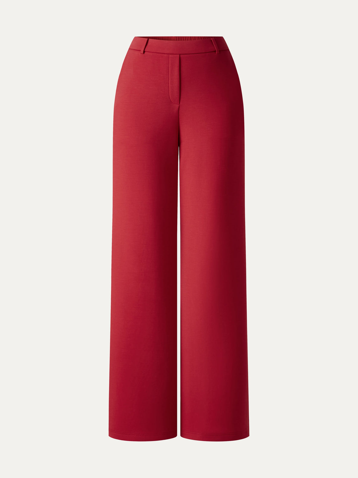 TravelEase Lyocell Spacer High-Rise Wide Leg Pants with Pockets — original photo 9