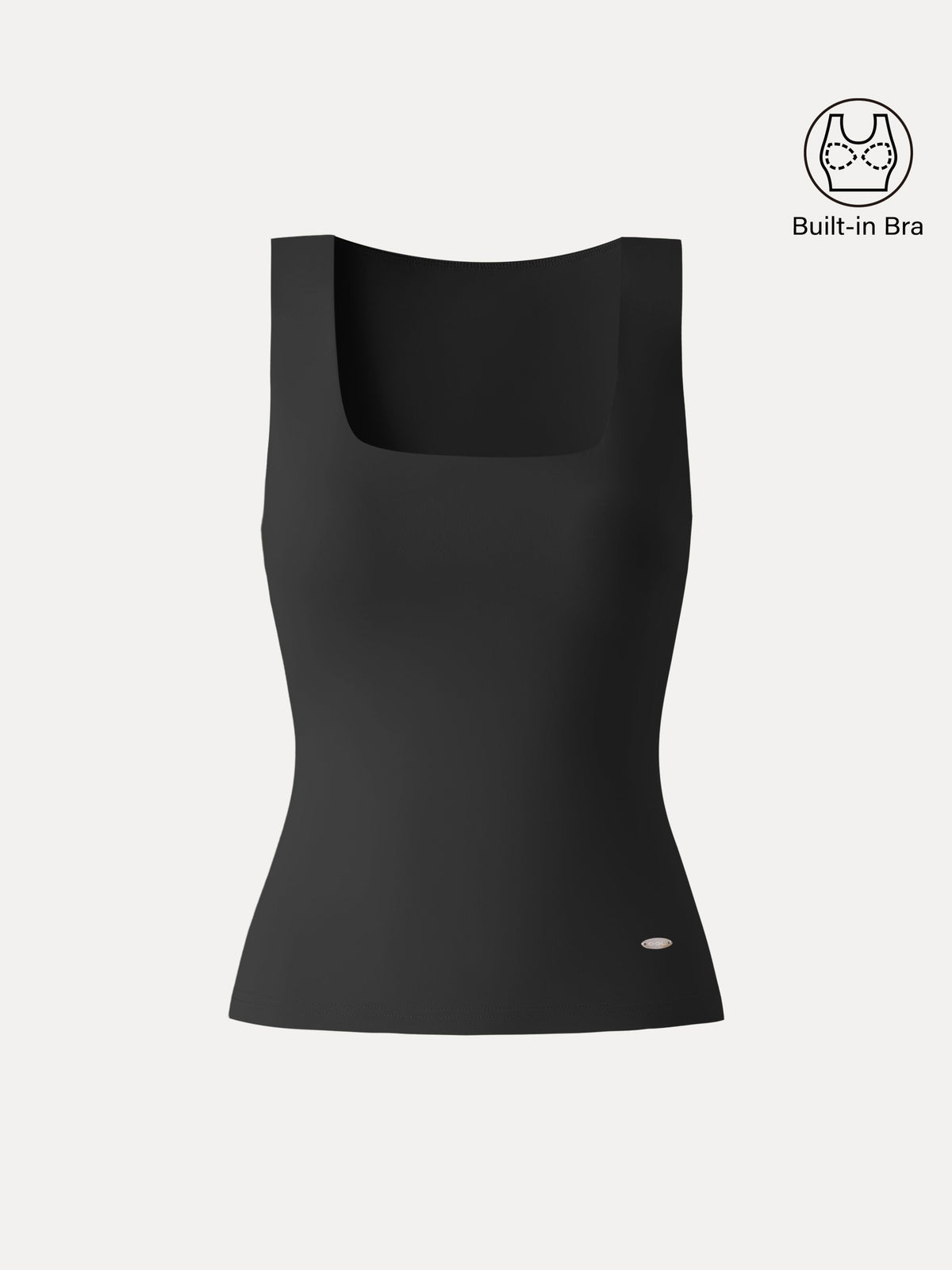 Back Smoothing Cooling Essential Summer Bandless Built-In Bra Tank — original photo 6