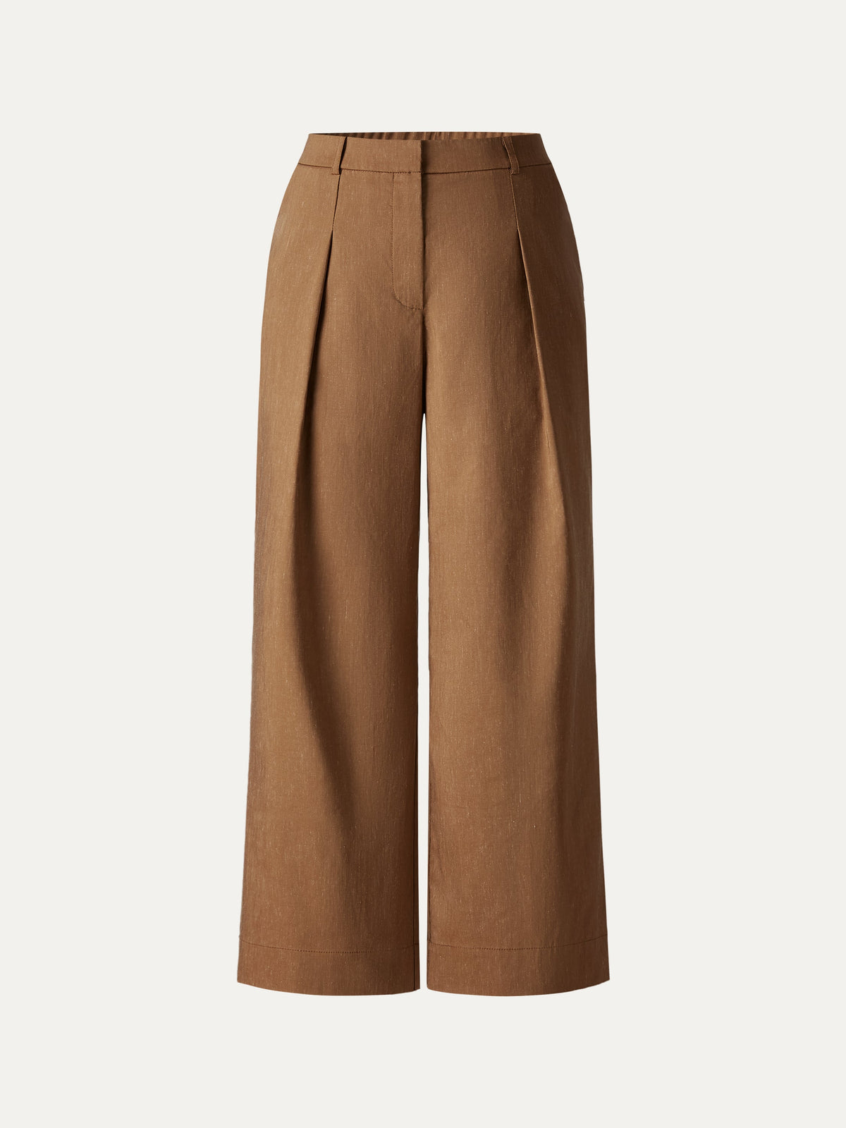 Linen Cropped Wide Leg Pants — original photo 7