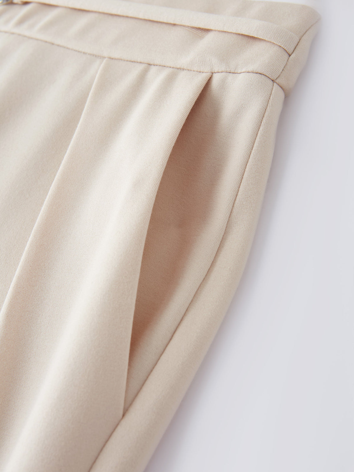 Ponte High-Rise Wide-Leg Pants with Pockets — original photo 9