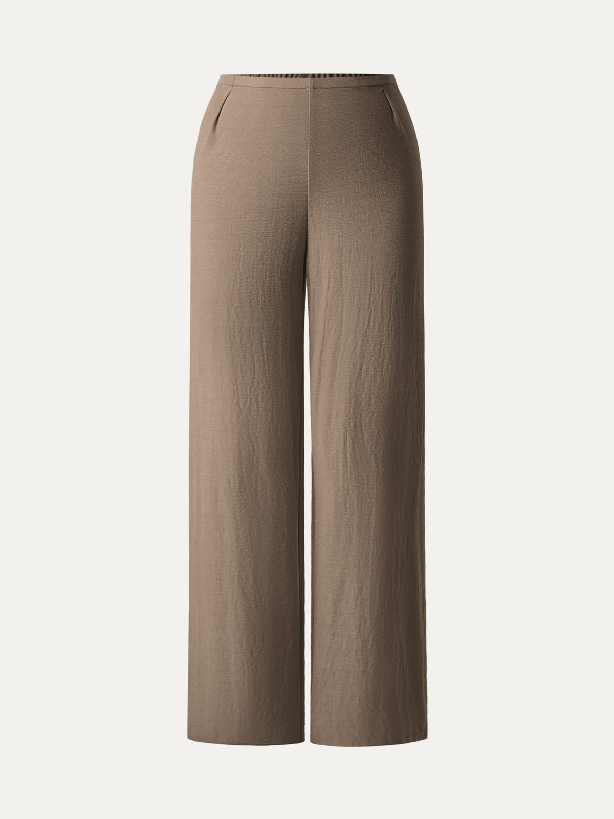 Breathable Cotton-linen Mid Rise Straight Leg Pant — original photo 7