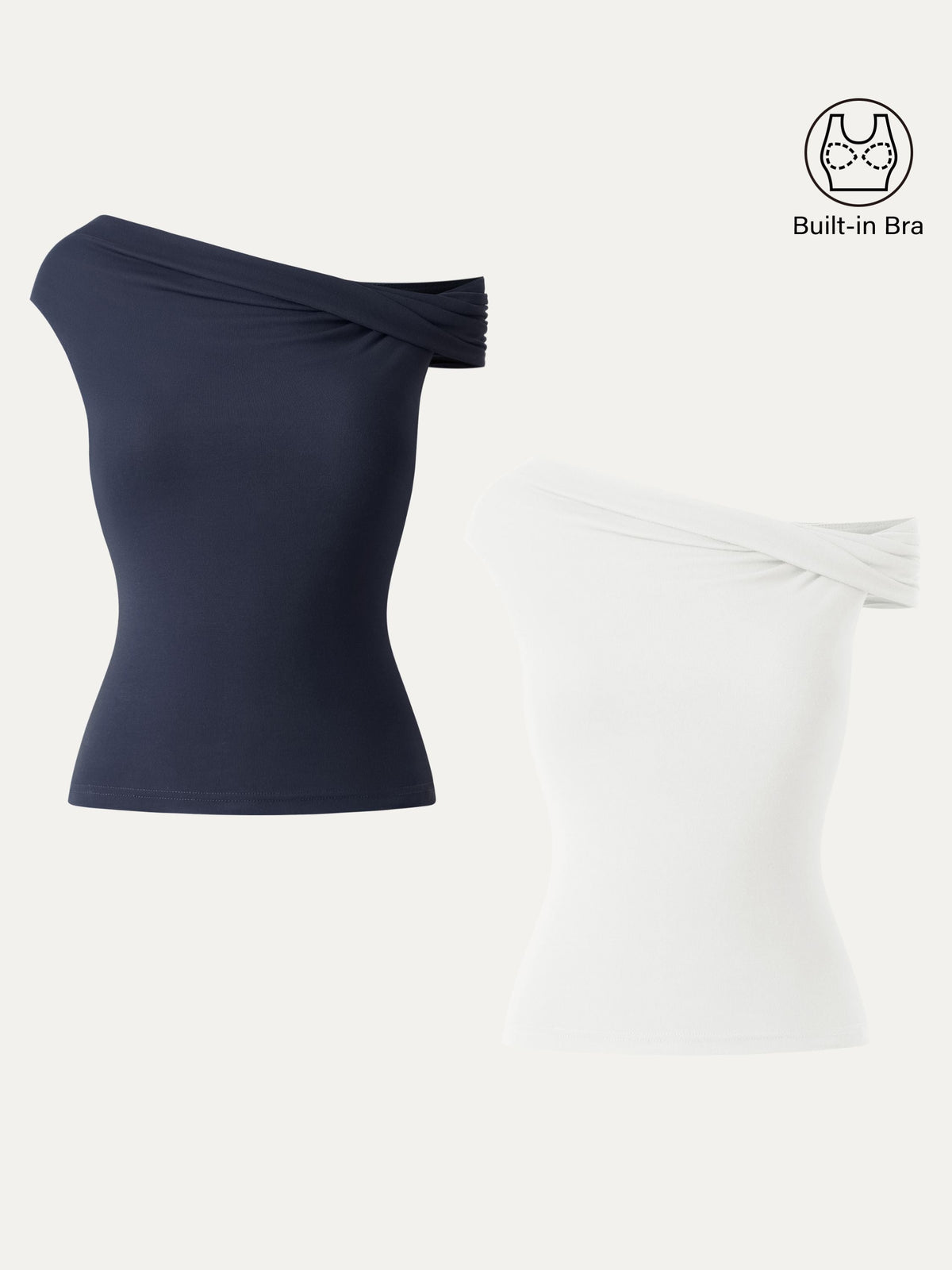 Multi-wear Versatile Necklines Built-In Bra Top — original photo 17