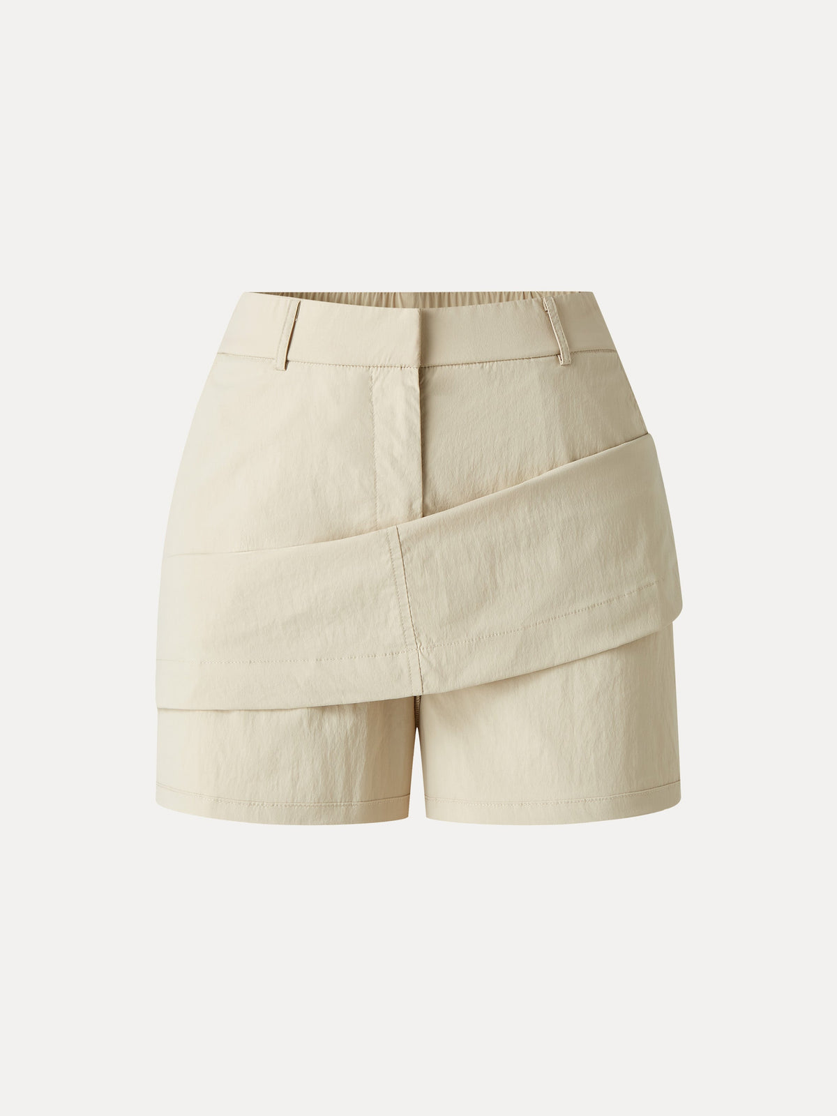 Lightweight Water-Repellent High-Rise Fly-Front Skort — original photo 7