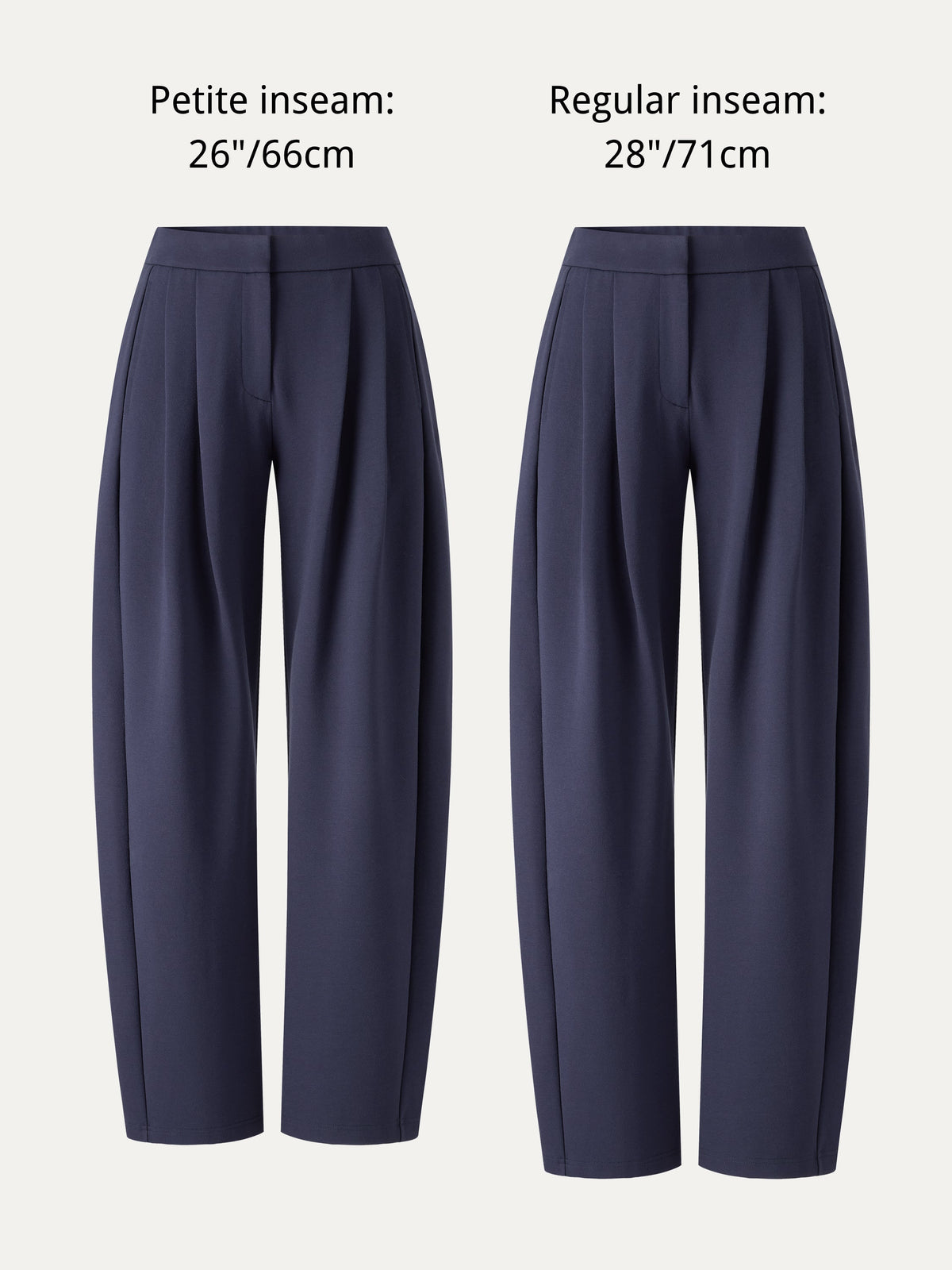 Ponte Low-Rise Ankled Barrel Pants with Pockets — original photo 7