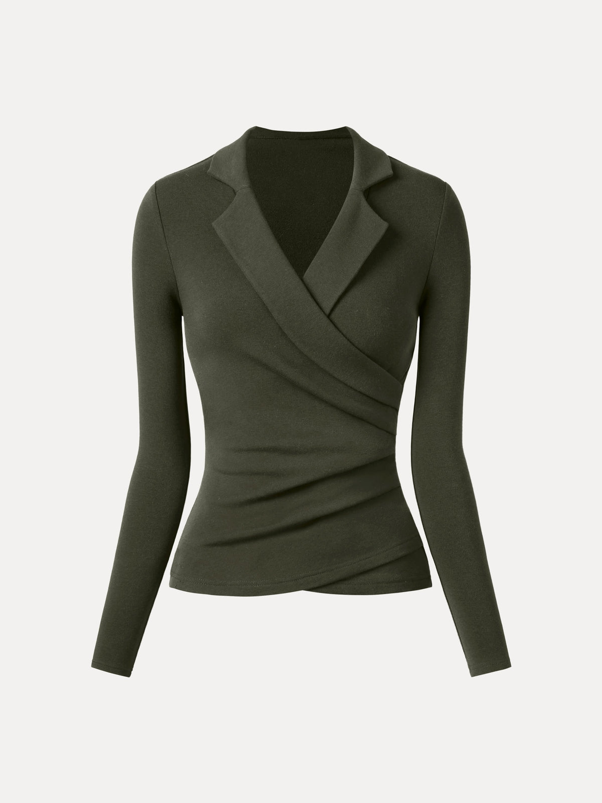 ProWarm Collared Surplice Top — original photo 10