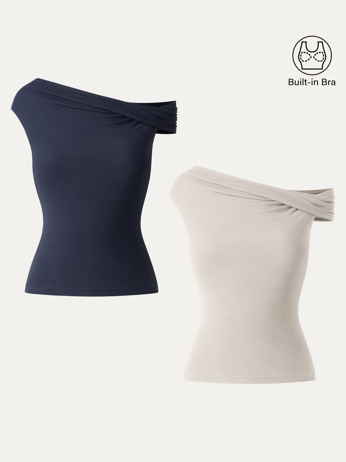 Multi-wear Versatile Necklines Built-In Bra Top — original photo 19
