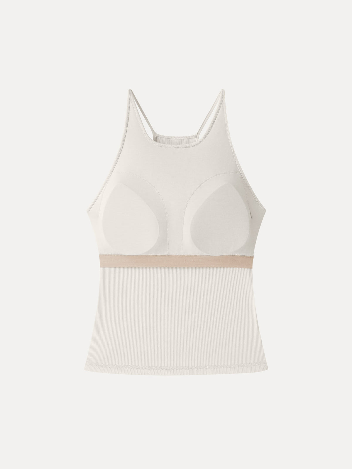 CoolTouch Ribbed Racer Back Built-In Bra Tank — original photo 8