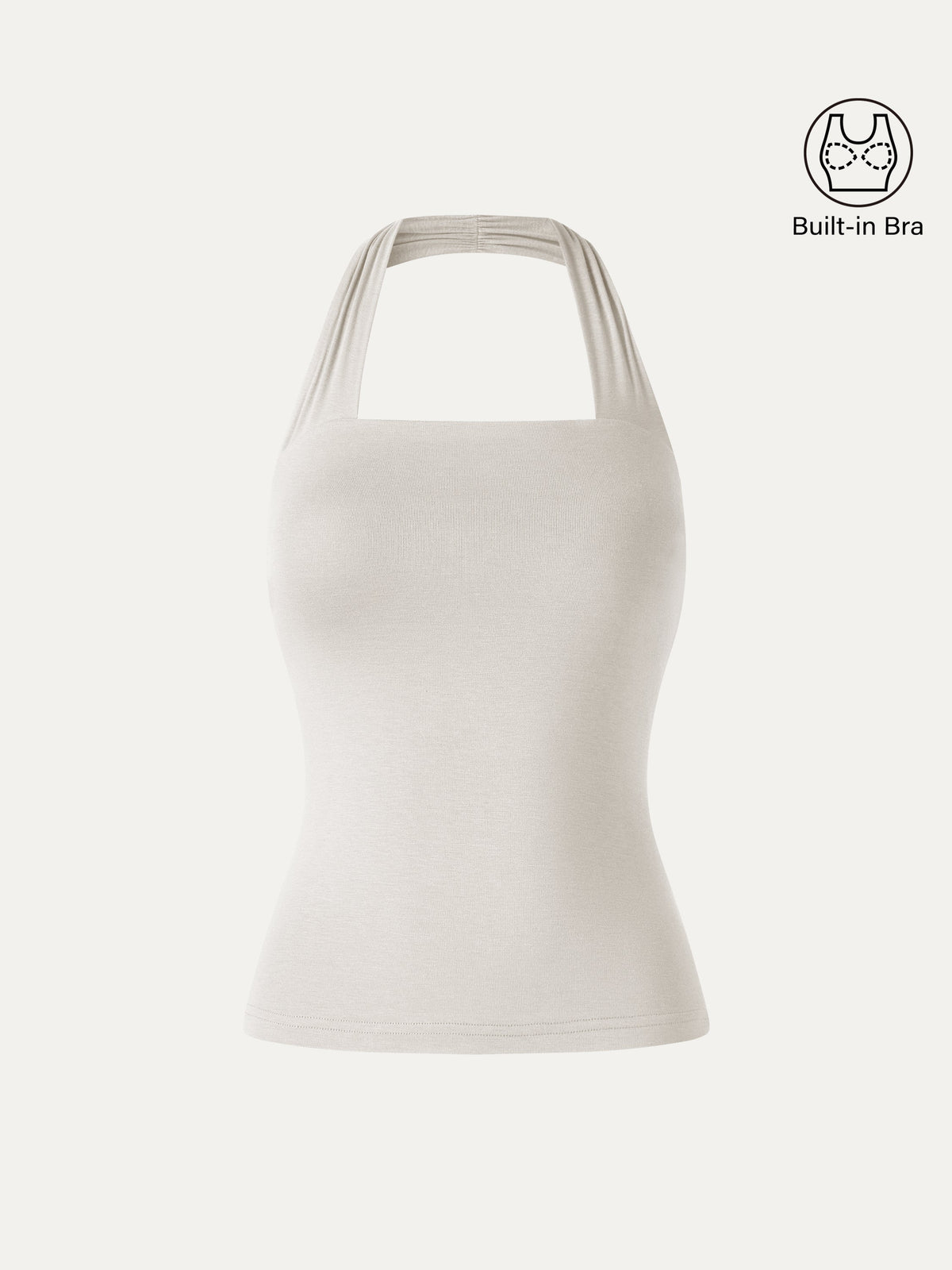 CoolTouch Halter Going-Out Built-In Bra Top — original photo 10
