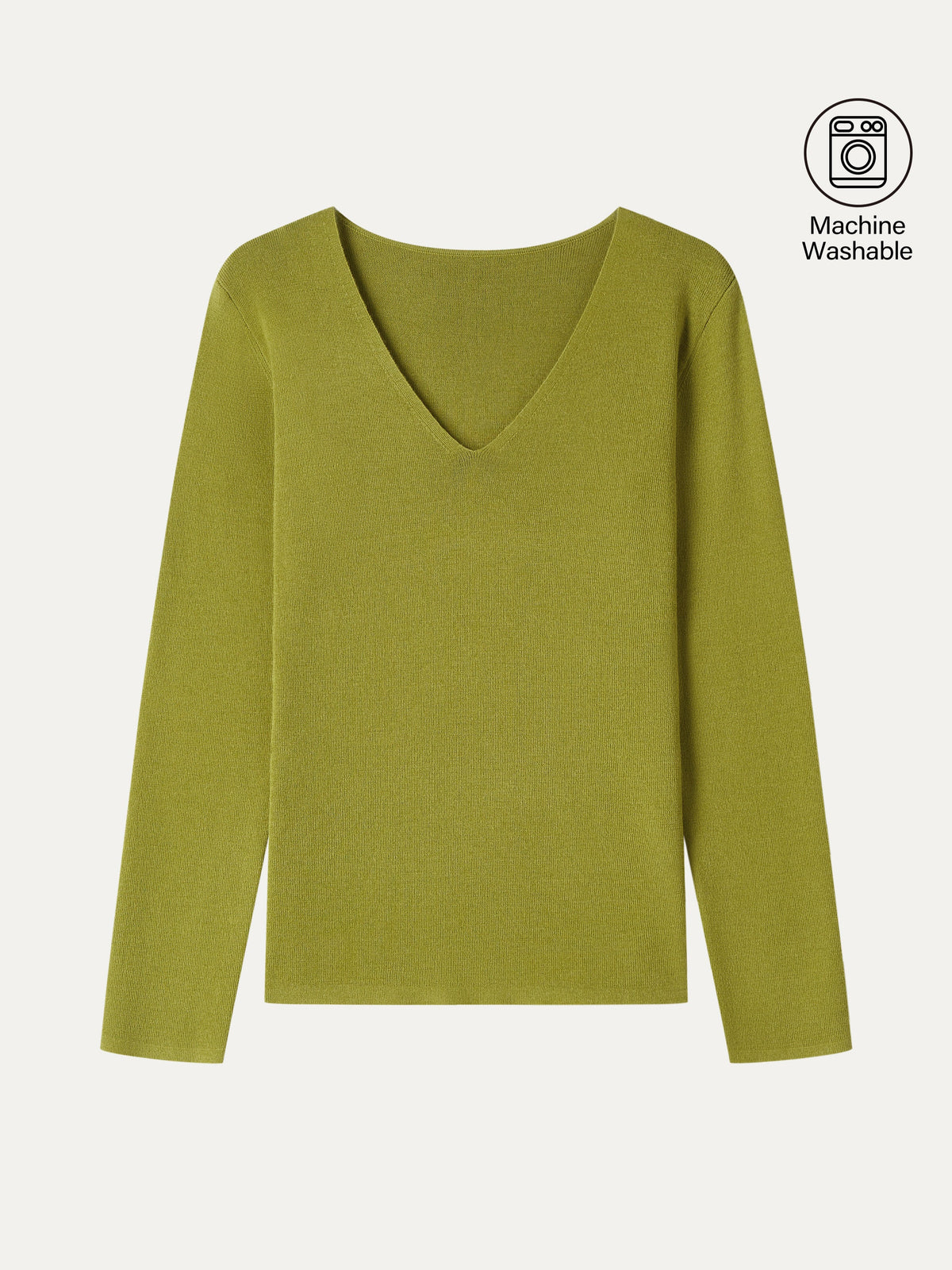 The Everyday V-Neck Merino-Blend Sweater — original photo 7