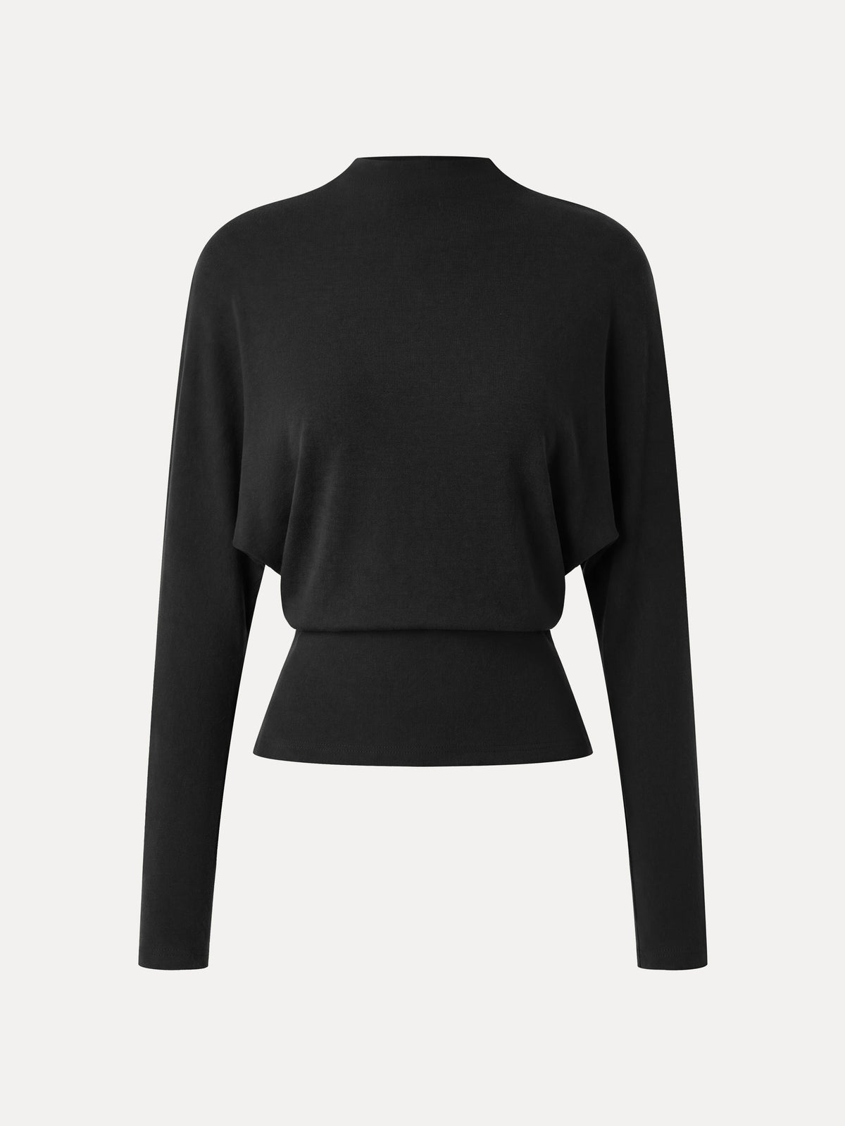 LiteWarm Mock Neck Batwing Sleeve Top — original photo 11