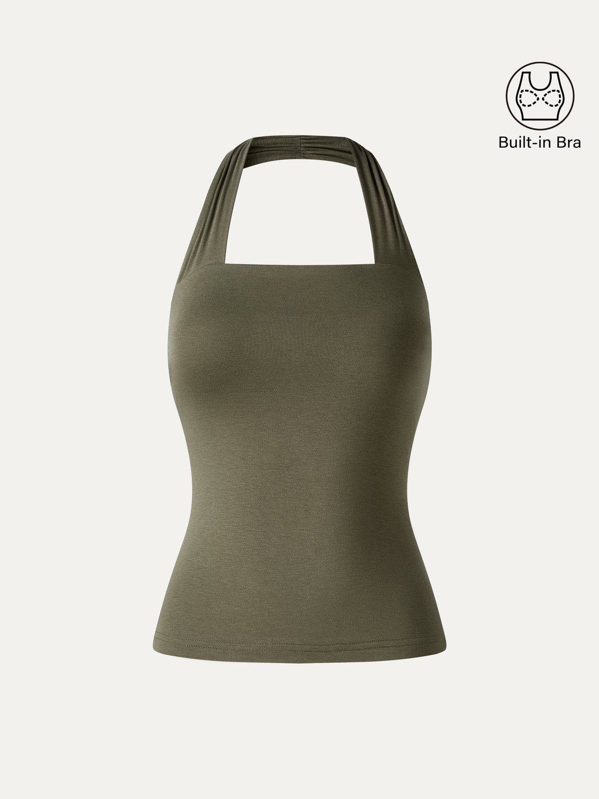 CoolTouch Halter Going-Out Built-In Bra Top — original photo 7
