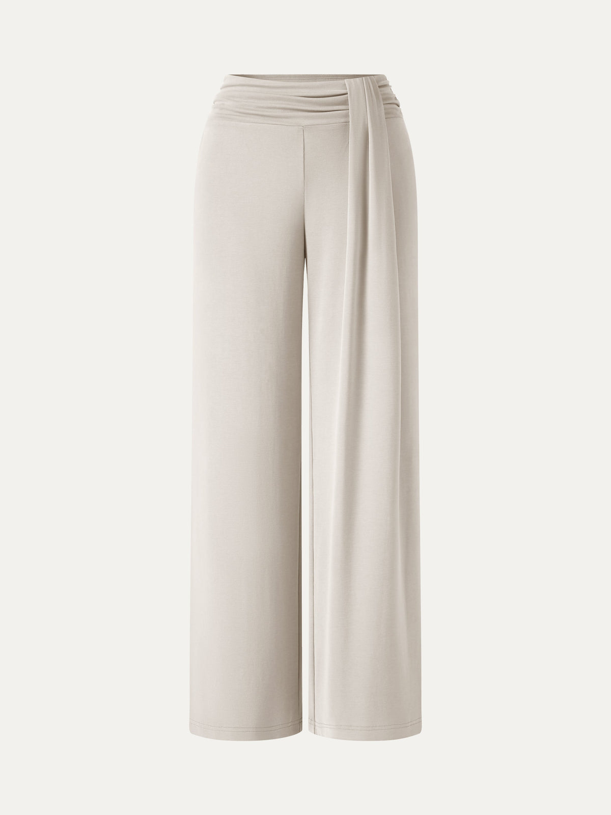Mid-Rise Relaxed Wide-Leg Lounge Pants — original photo 8