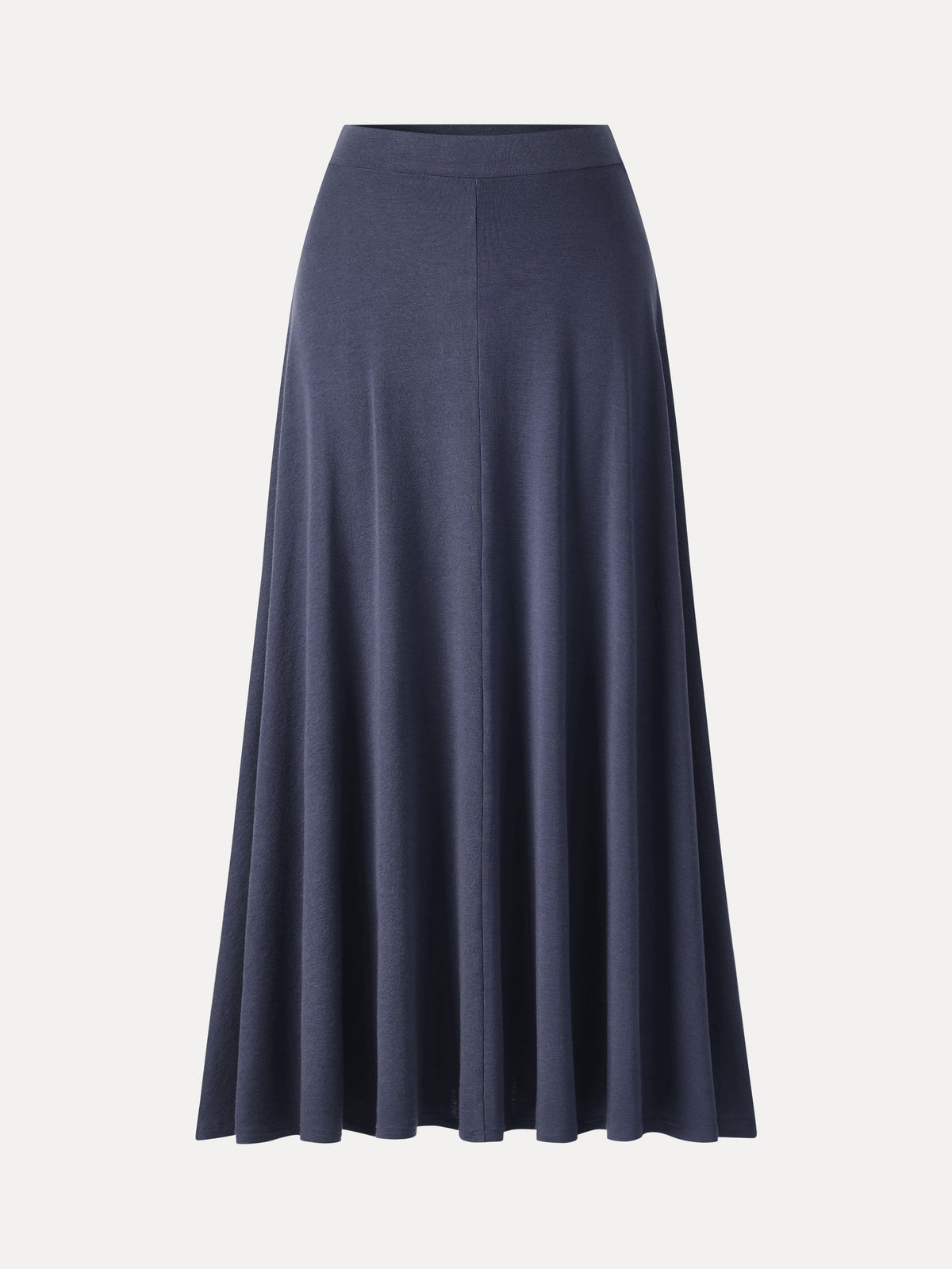 LiteWarm Lyocell-Cashmere Blend Mid-Rise Umbrella Maxi Skirt — original photo 7