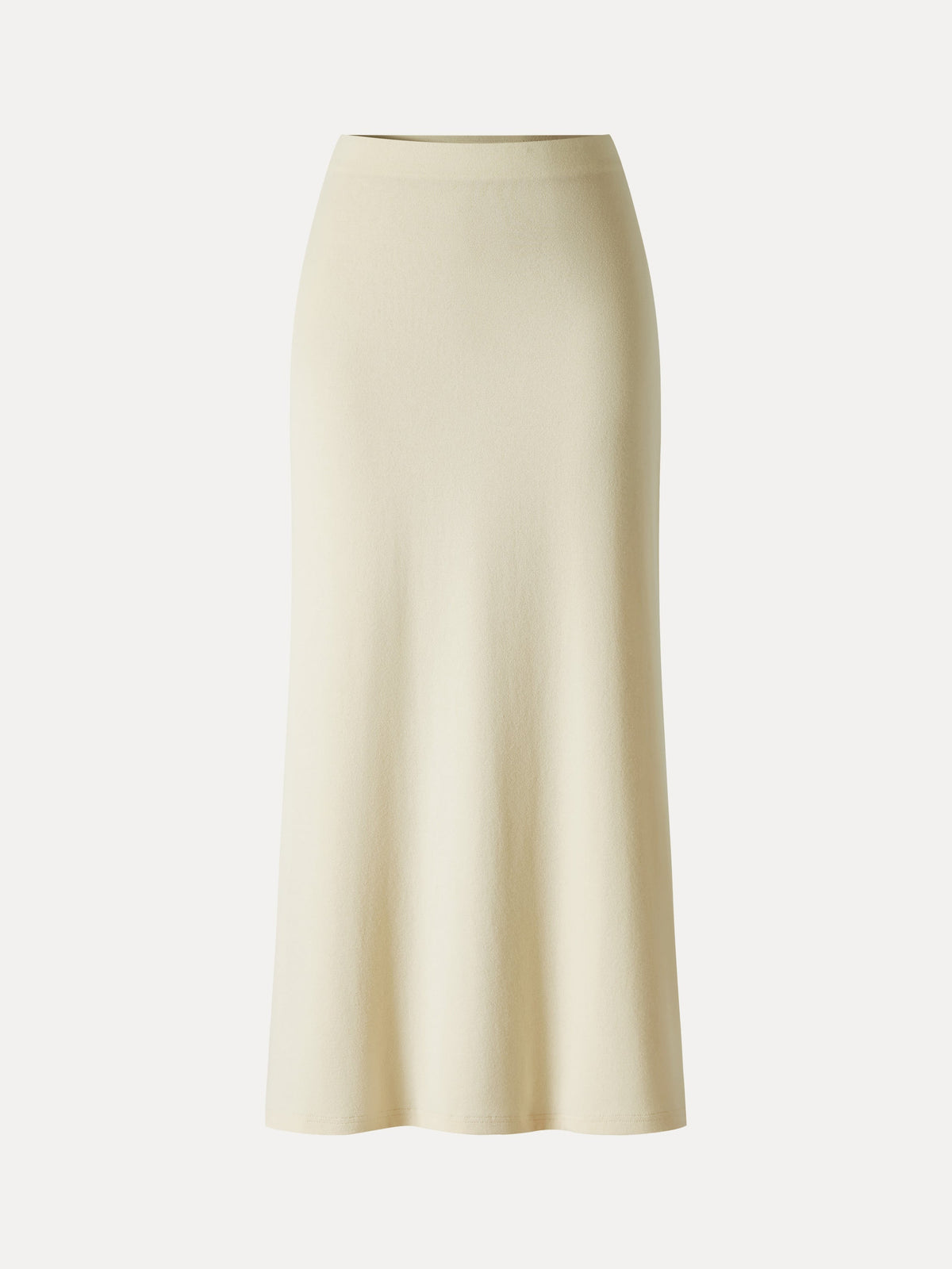 LiteWarm Mid-Rise Side-Slit Column Midi Skirt — original photo 7