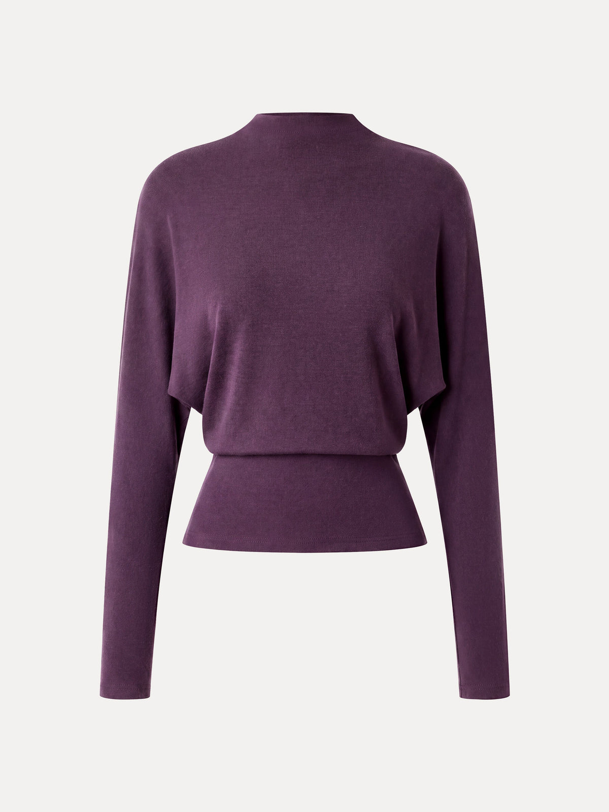 LiteWarm Mock Neck Batwing Sleeve Top — original photo 8