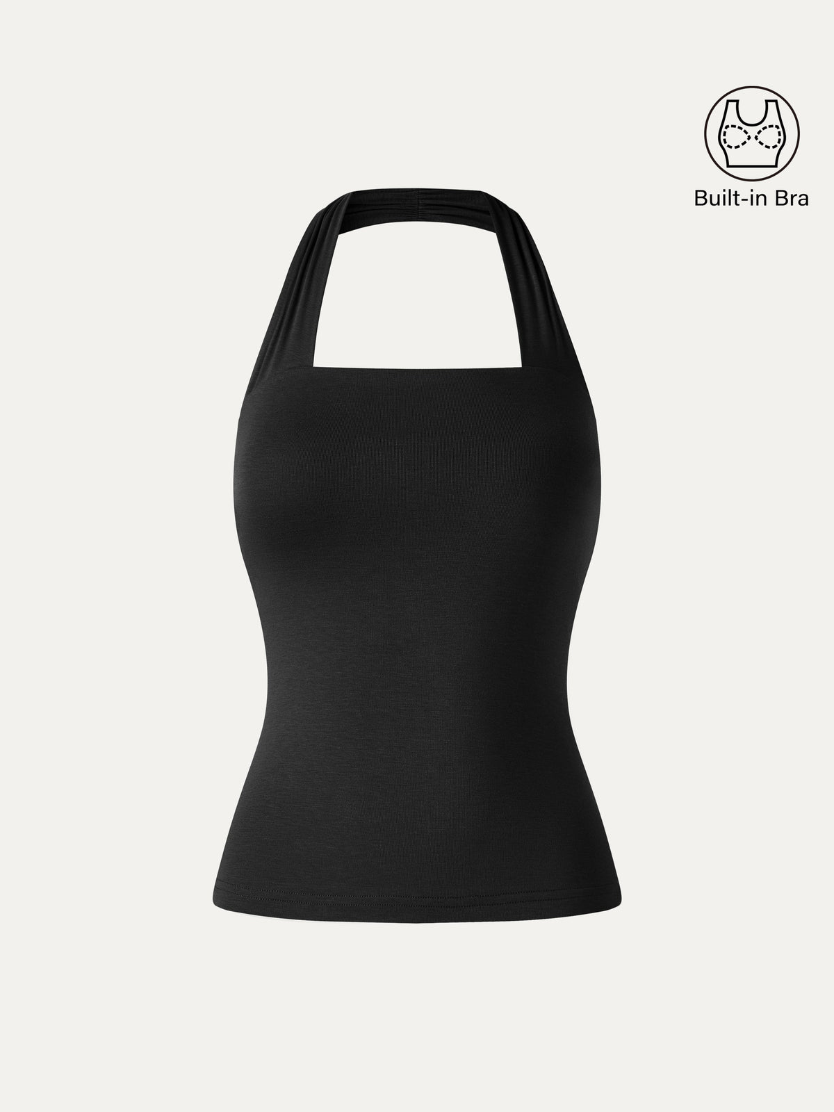 CoolTouch Halter Going-Out Built-In Bra Top — original photo 8