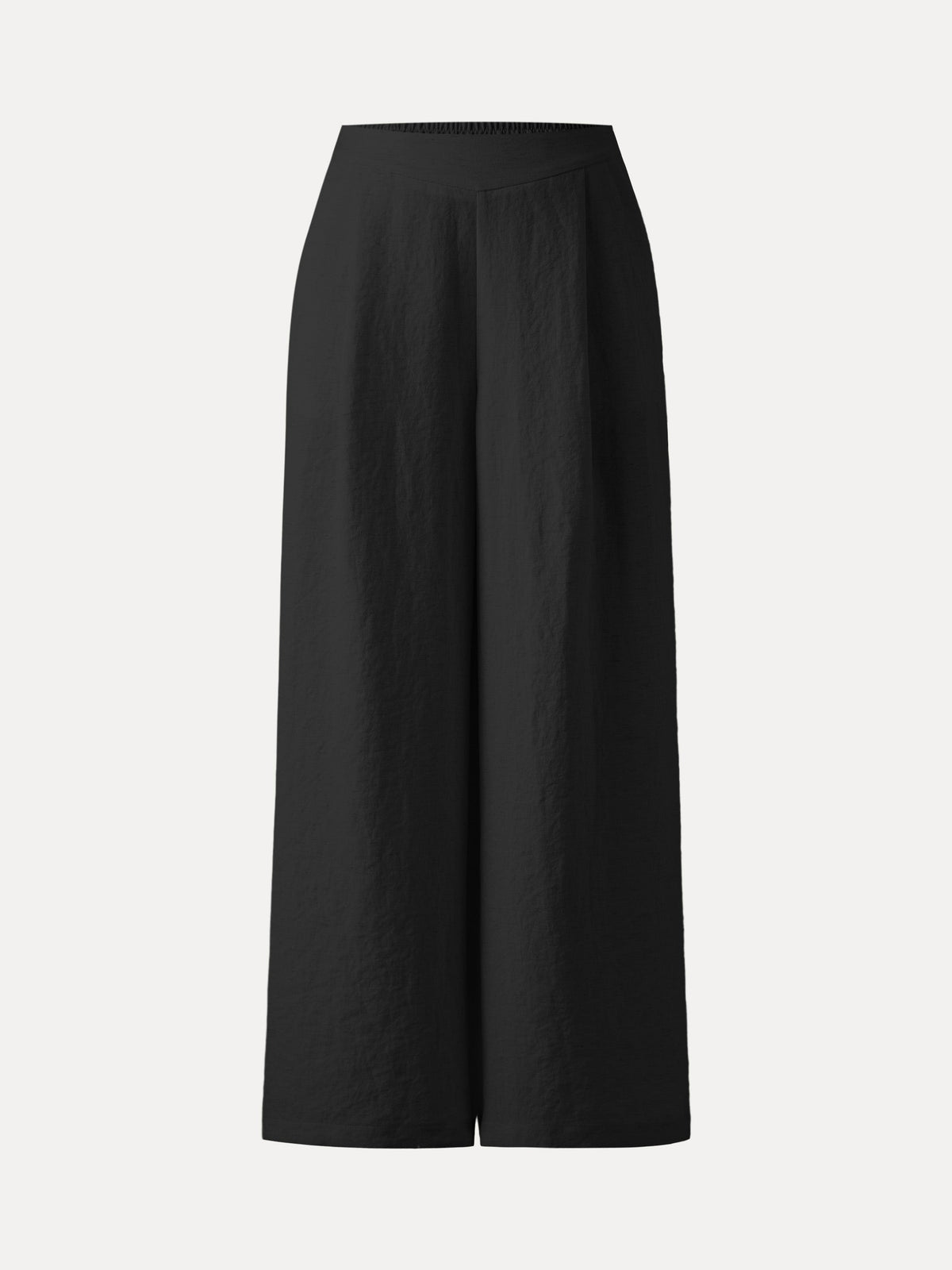 Breezy Linen-Like Mid Rise Wide Leg Pant with Pockets — original photo 9