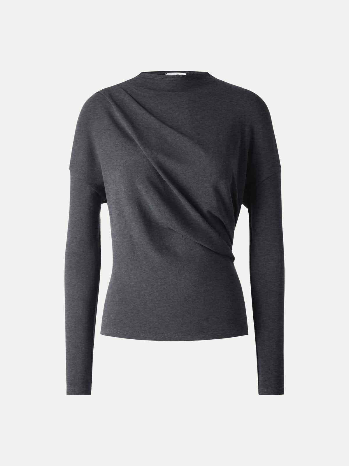 ProWarm Mock Neck Long Sleeve Tucked Ruched Top — original photo 14