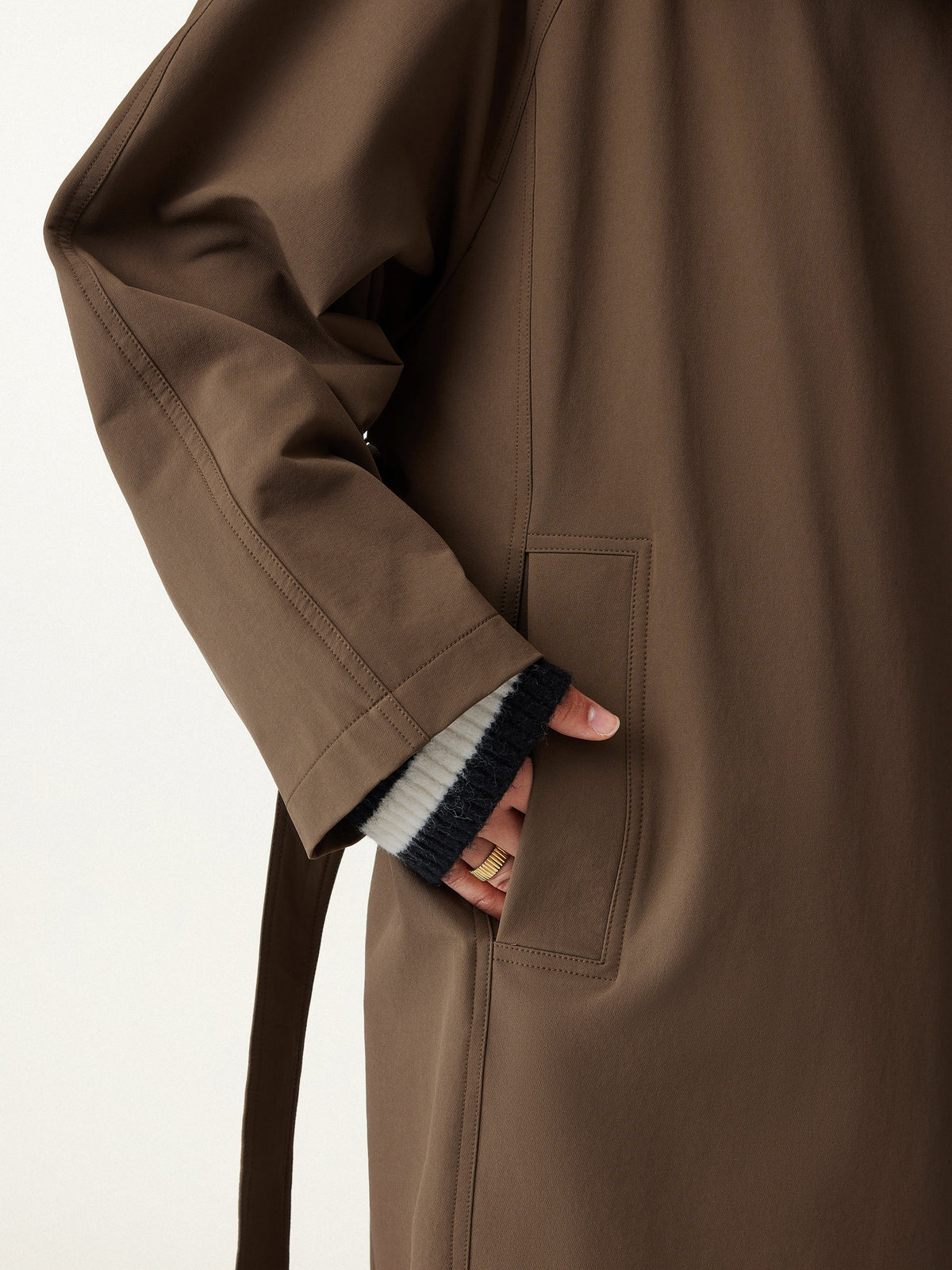 Waterproof Belted Trench Coat — original photo 2