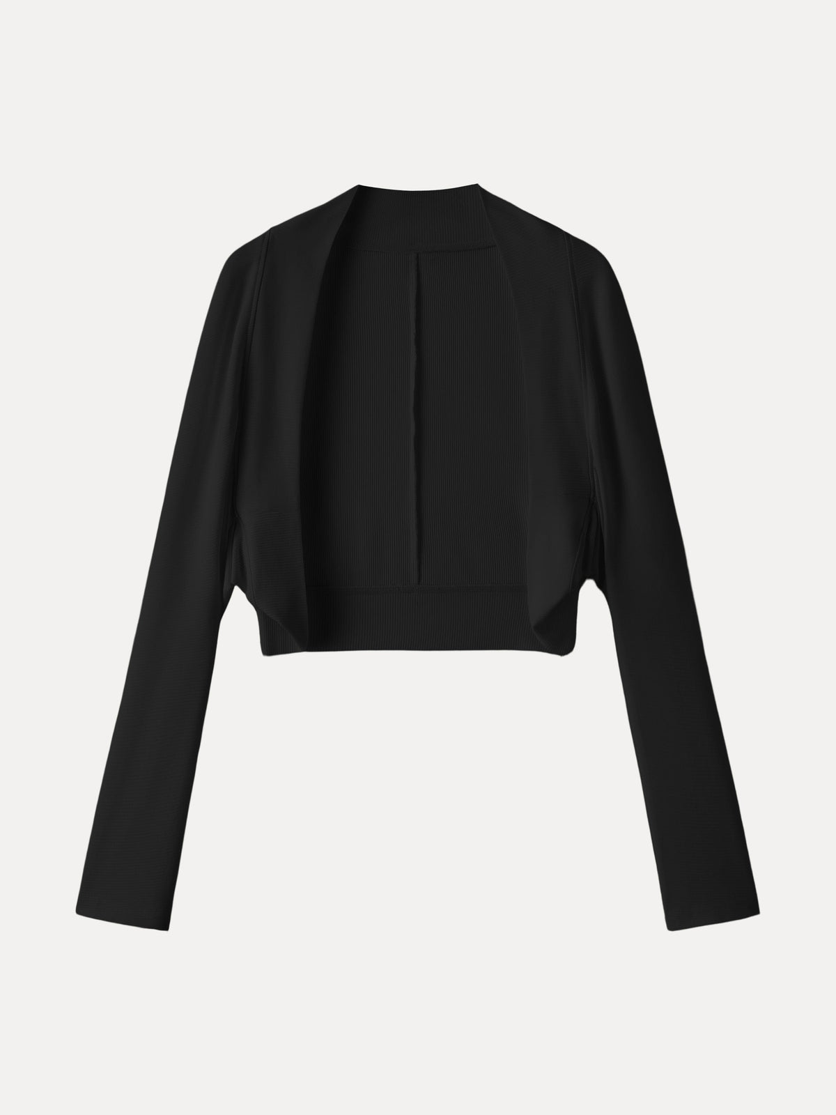 Bamboo Blend Breathable Summer Cropped Shrug Cardigan — original photo 8