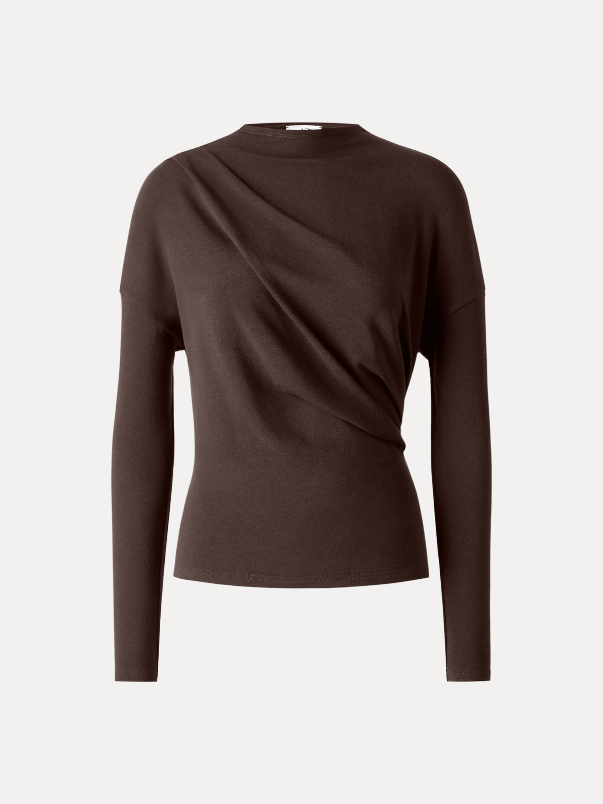 ProWarm Mock Neck Long Sleeve Tucked Ruched Top — original photo 12