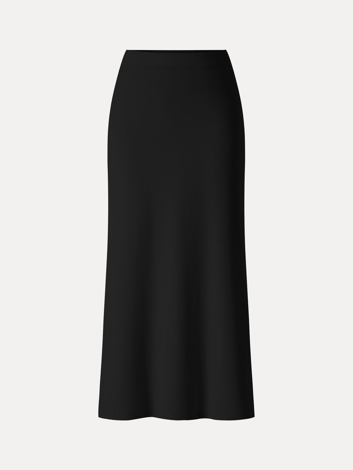 LiteWarm Mid-Rise Side-Slit Column Midi Skirt — original photo 10