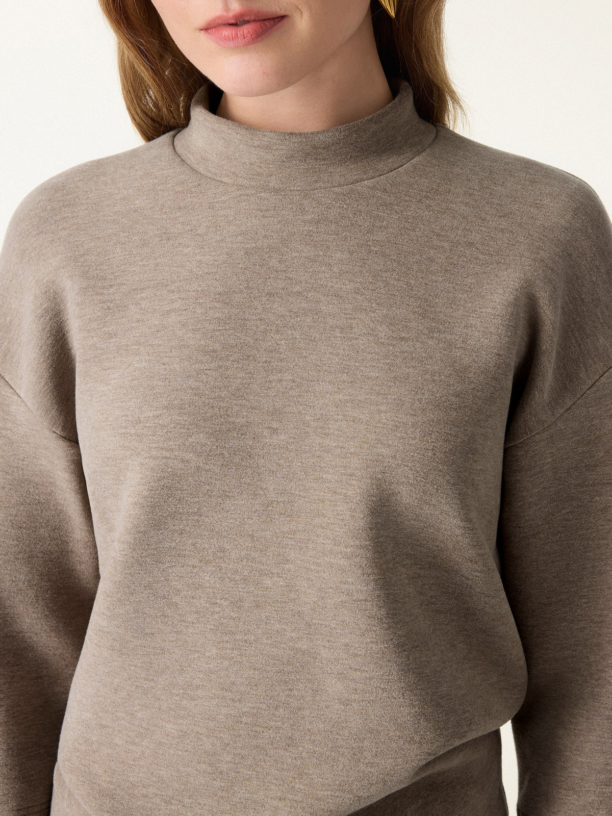 FuzzLuxe Mockneck Sleeve-Warmer Top — original photo 6