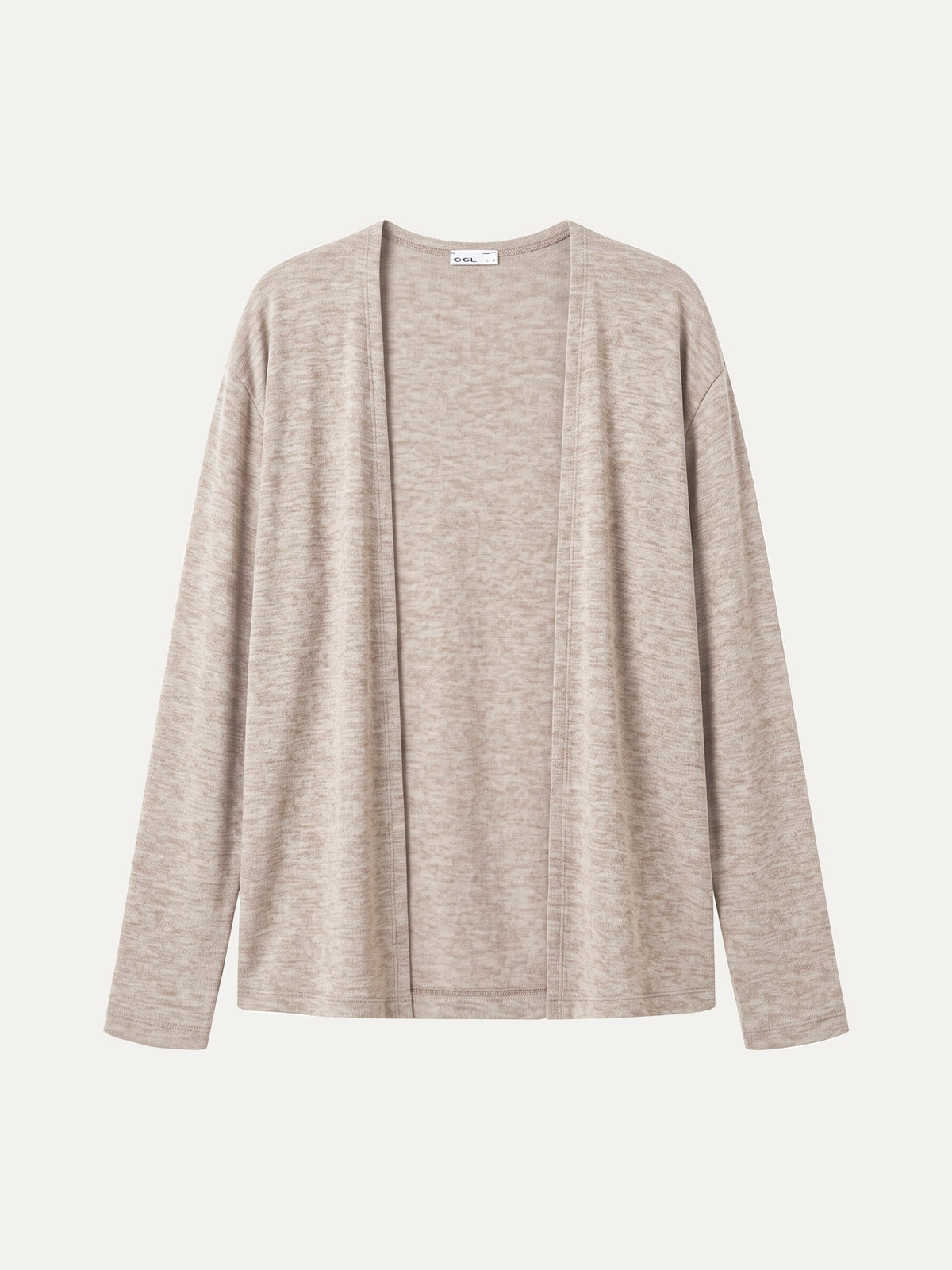LiteWarm Premium Lyocell-Wool Open-Front Long Sleeve Cardigan — original photo 6