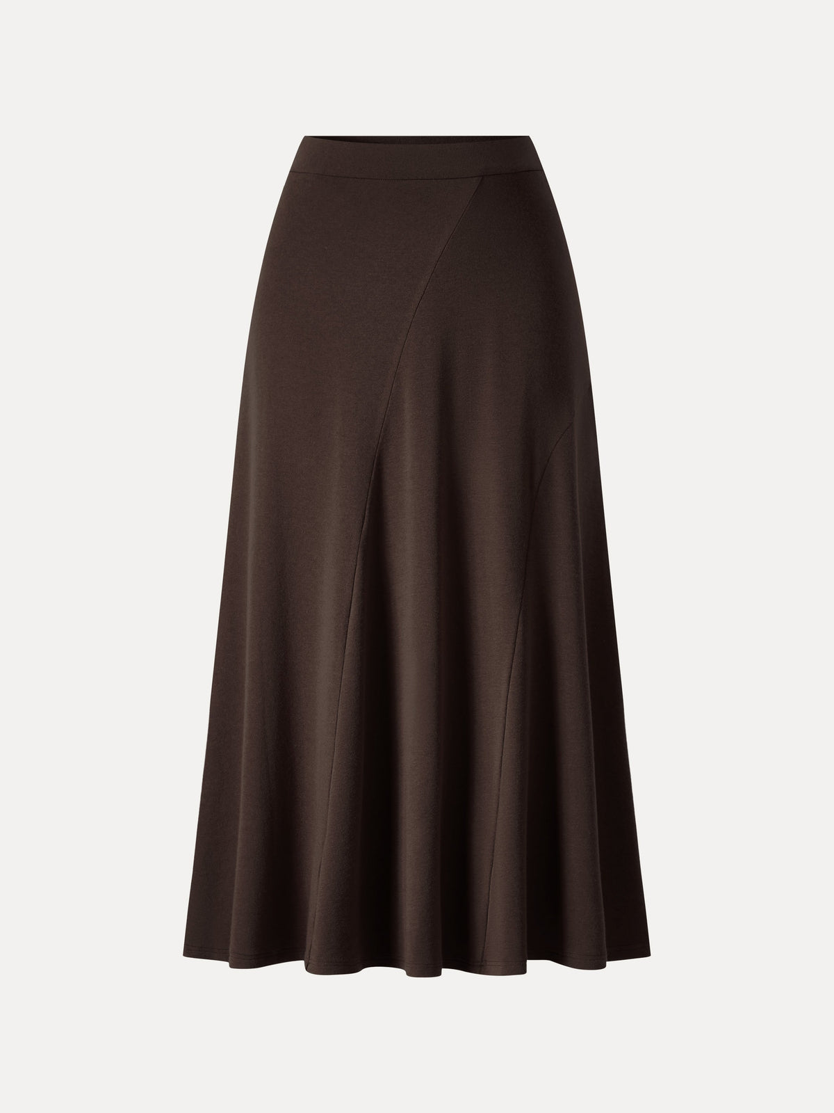 LiteWarm High-Rise Curved-Seam A-Line Midi Skirt — original photo 9