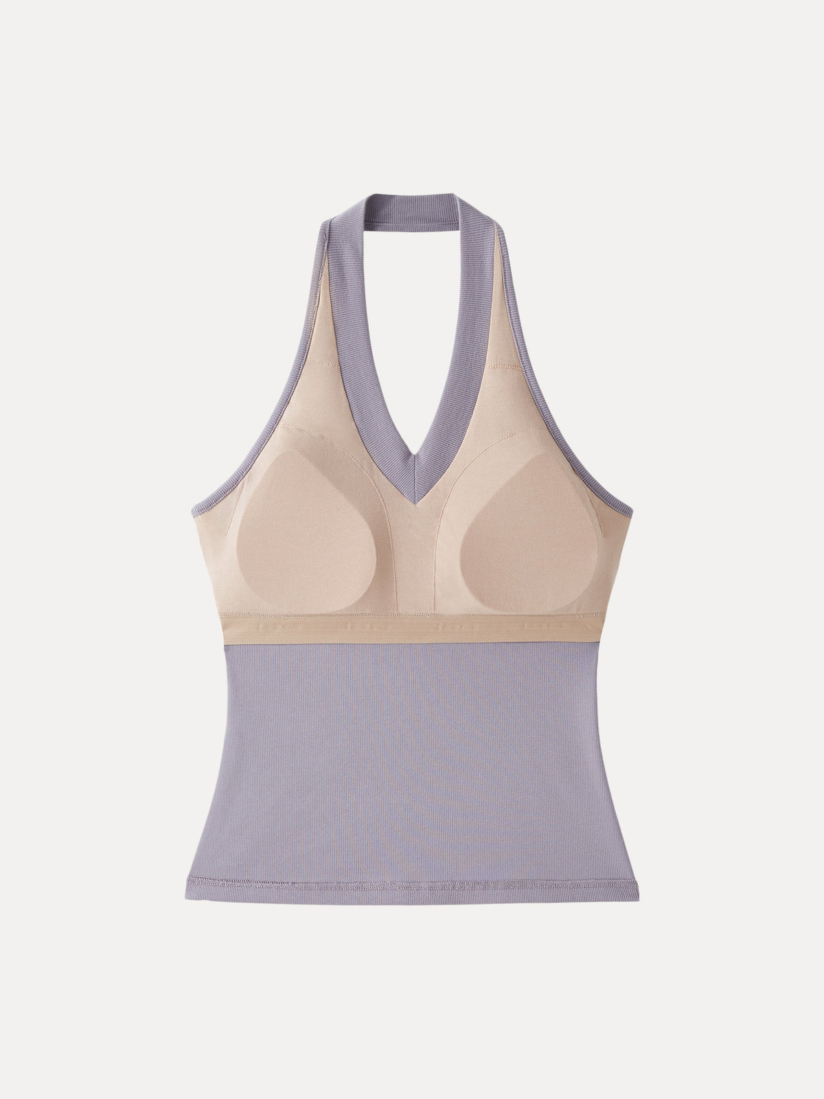Plantive Halter Neck Open Back Built-In Bra Tank — original photo 6