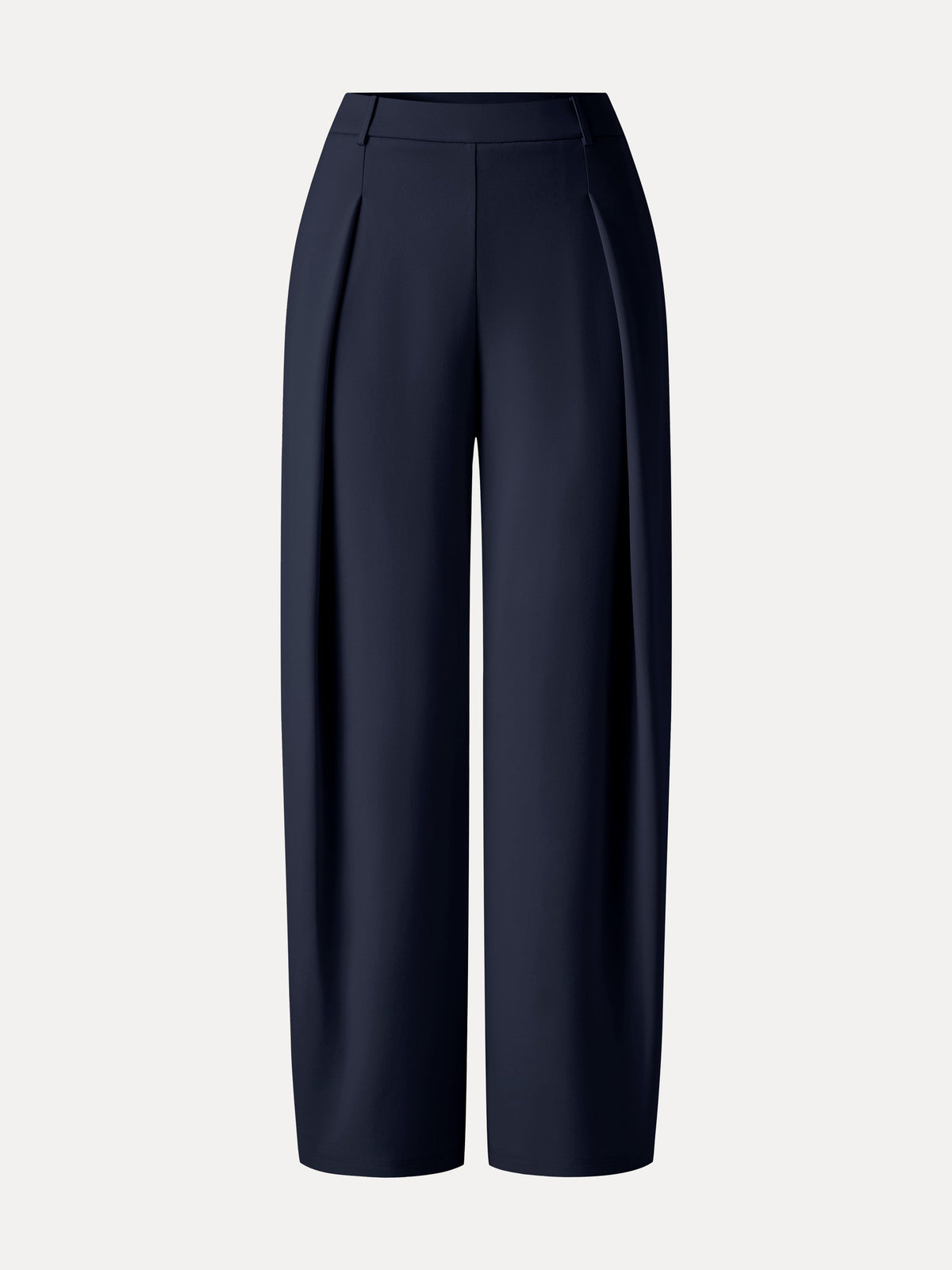 Ponte High-Rise Barrel Pants with Pockets — original photo 7