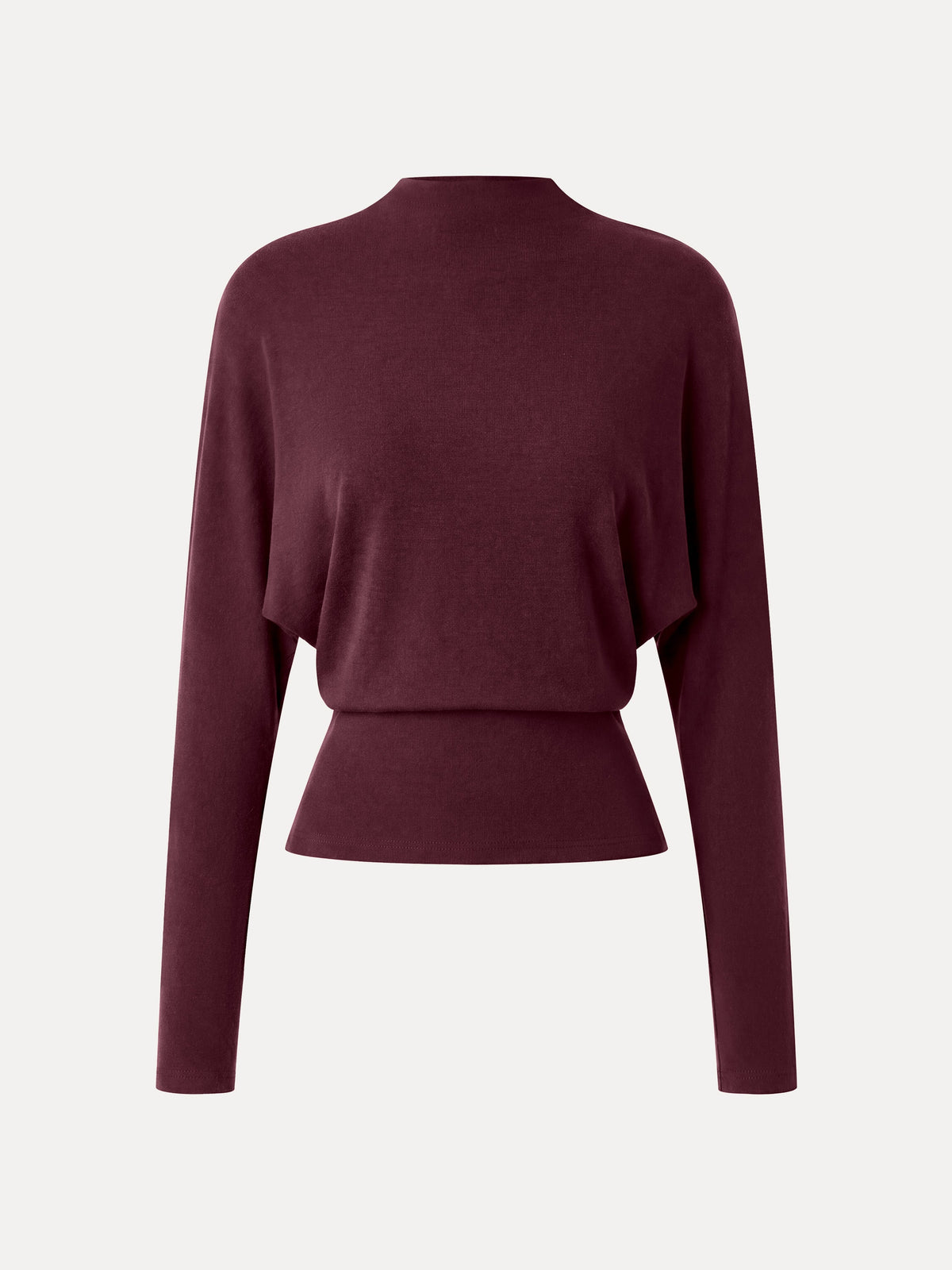 LiteWarm Mock Neck Batwing Sleeve Top — original photo 10