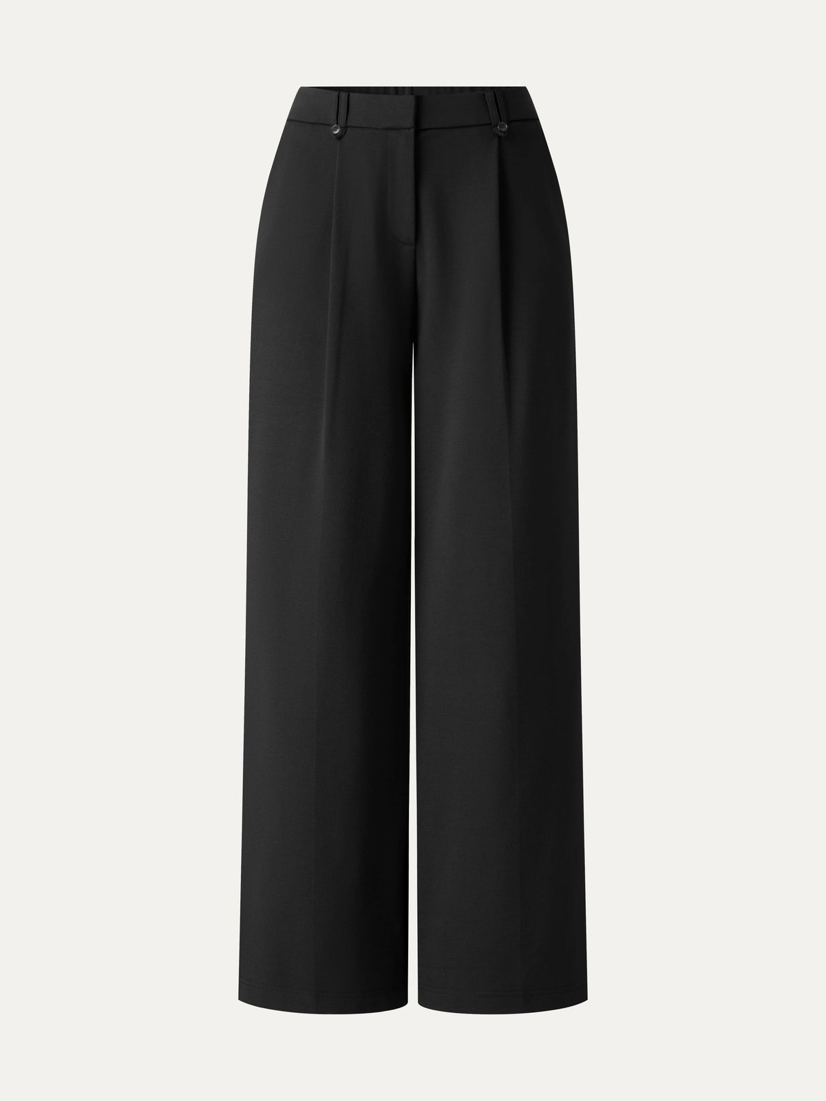 Ponte Low-Rise Straight Leg Ankled Pants with Pockets — original photo 12