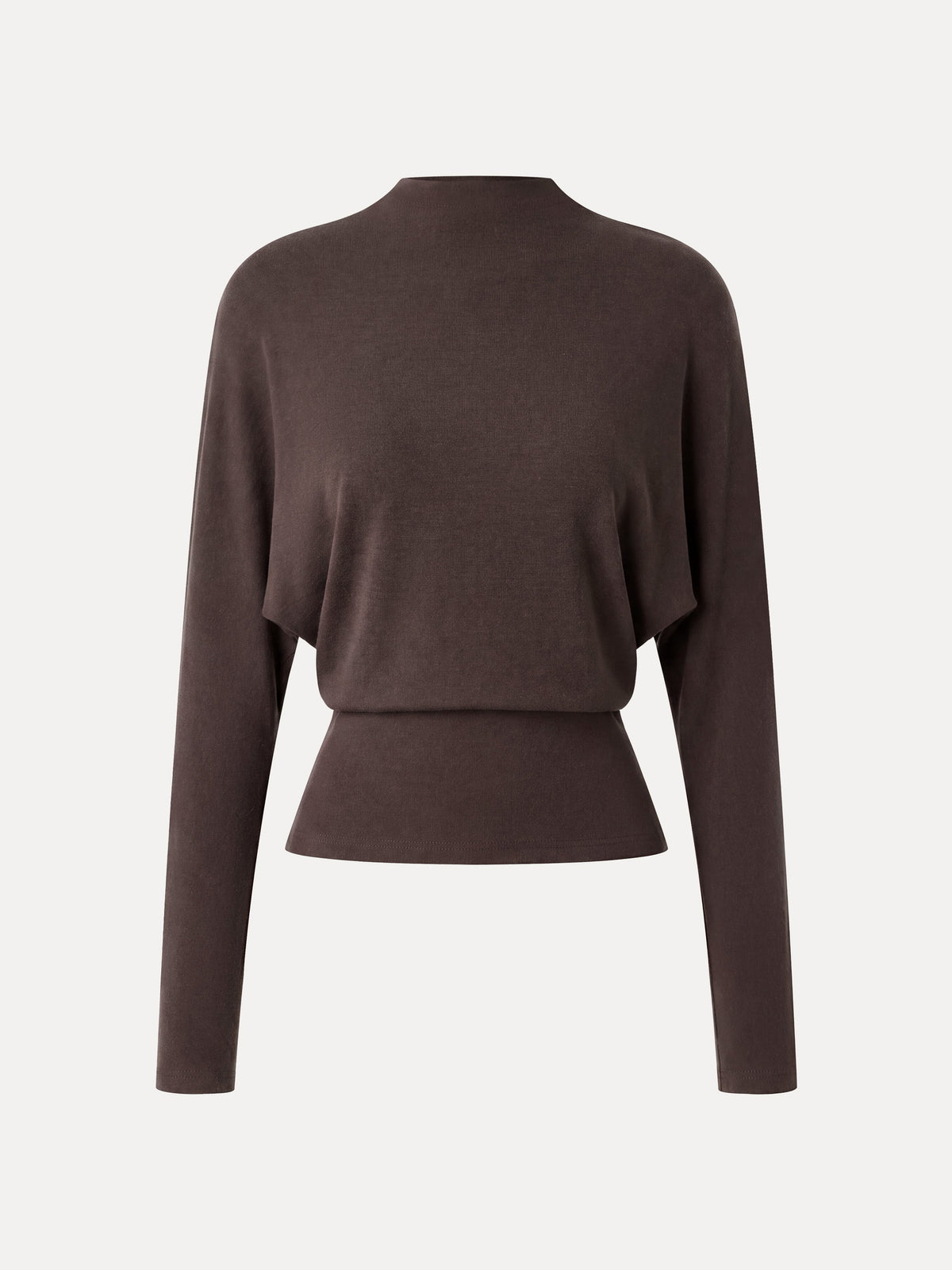 LiteWarm Mock Neck Batwing Sleeve Top — original photo 9