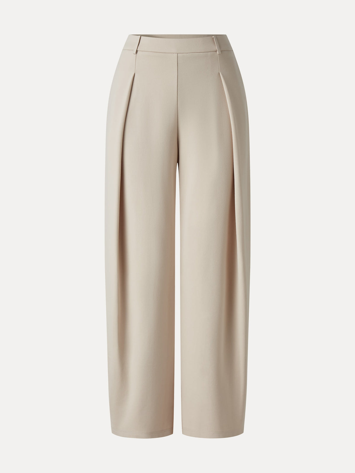 Ponte High-Rise Barrel Pants with Pockets — original photo 8