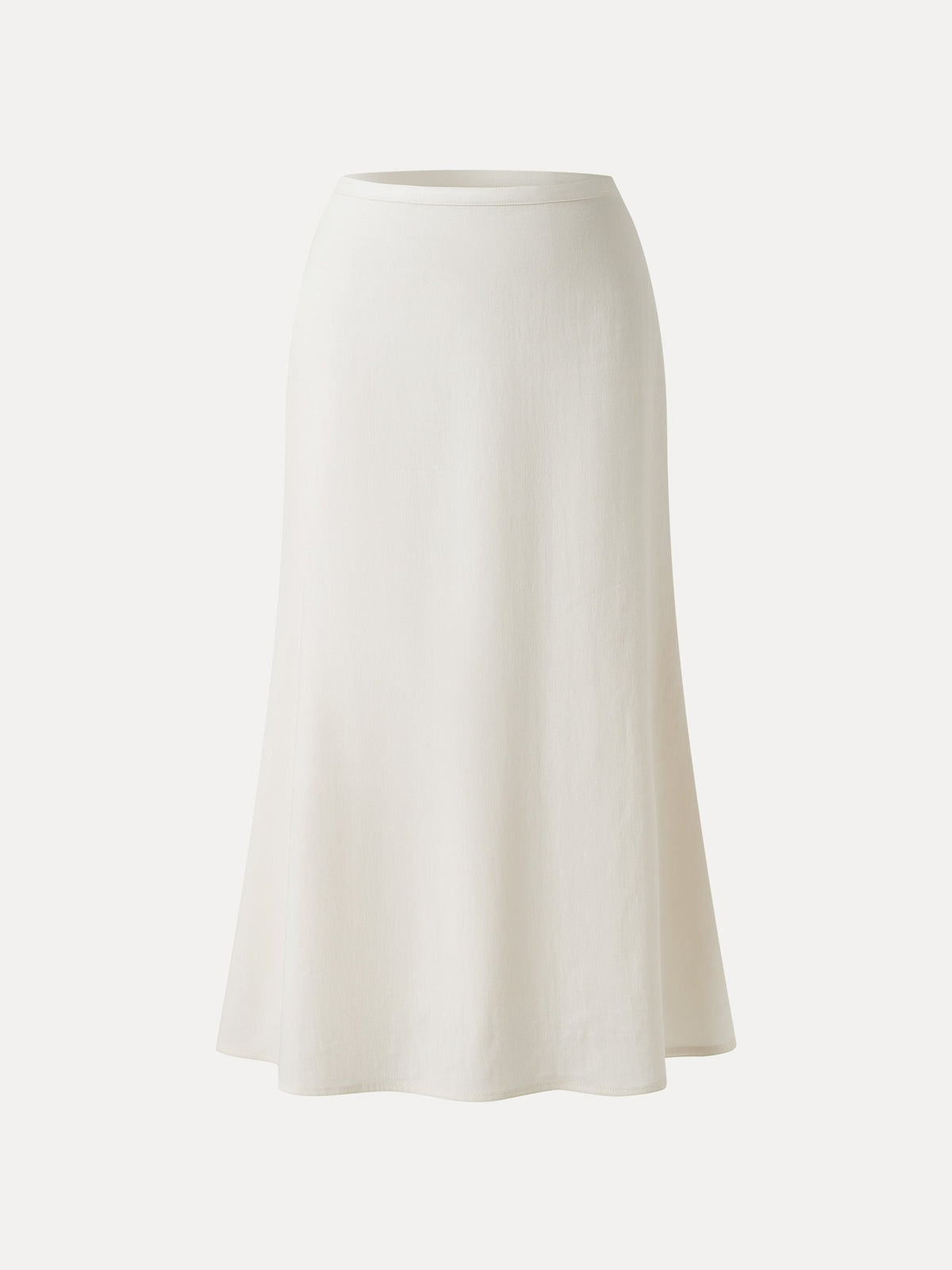Lyocell-Linen Blend Maxi Flared Pull-On Skirt — original photo 7