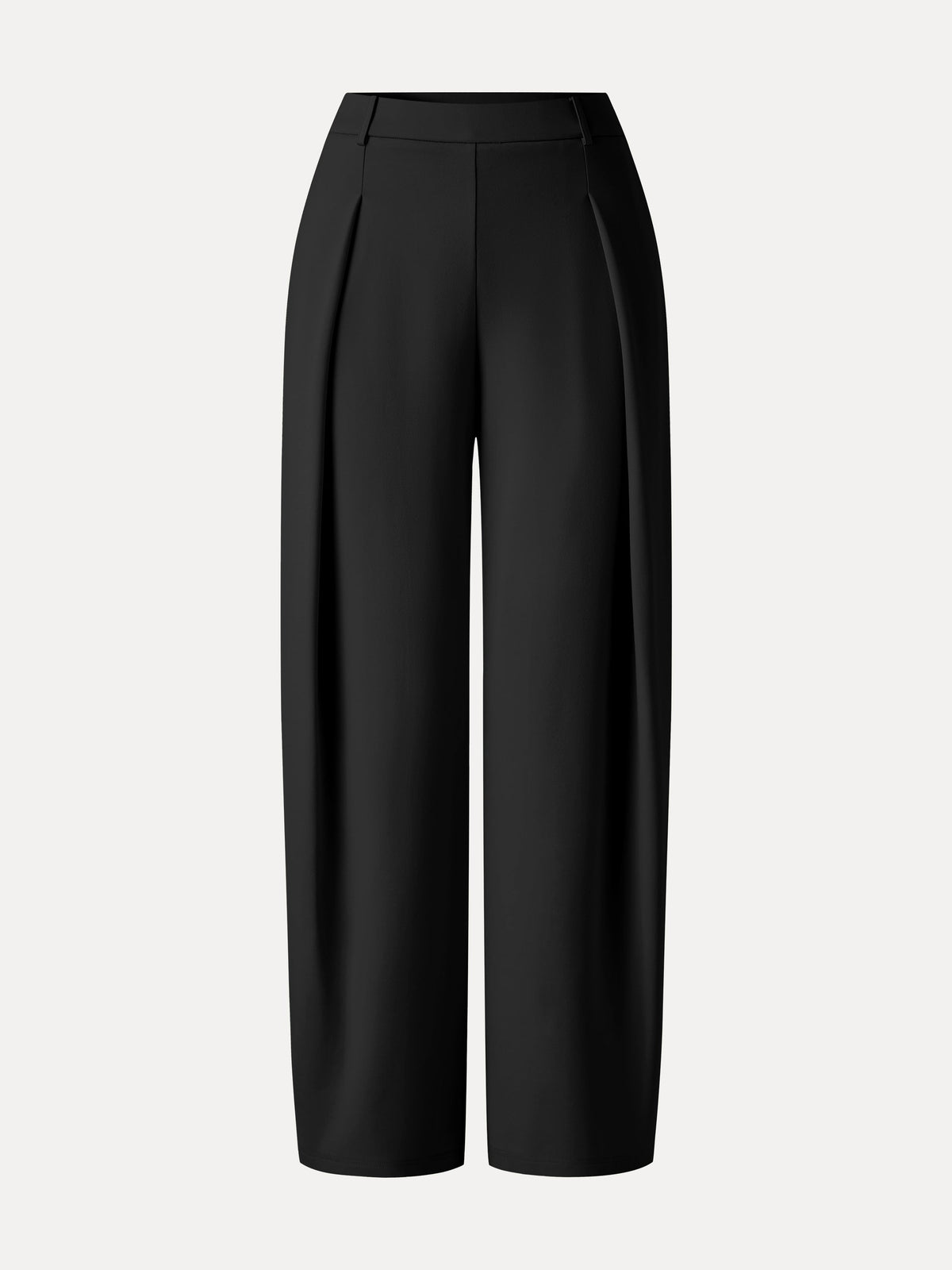 Ponte High-Rise Barrel Pants with Pockets — original photo 10