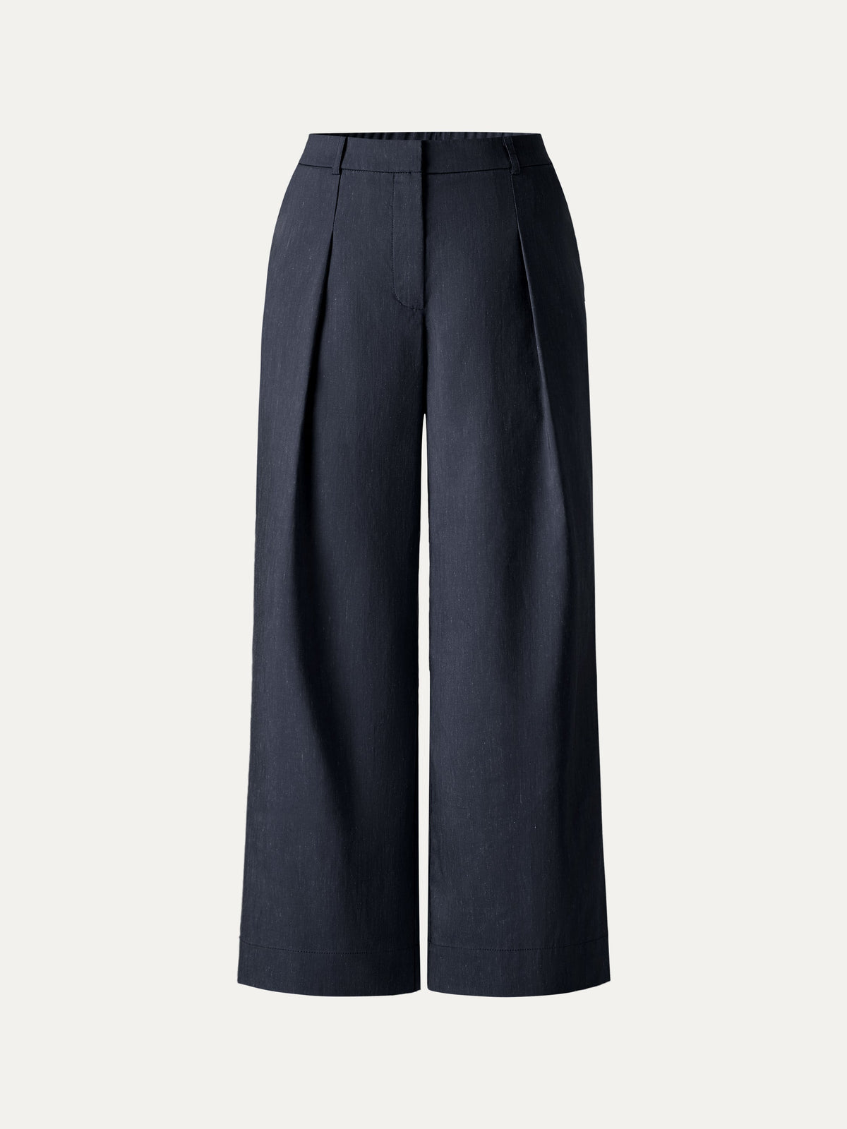 Linen Cropped Wide Leg Pants — original photo 8
