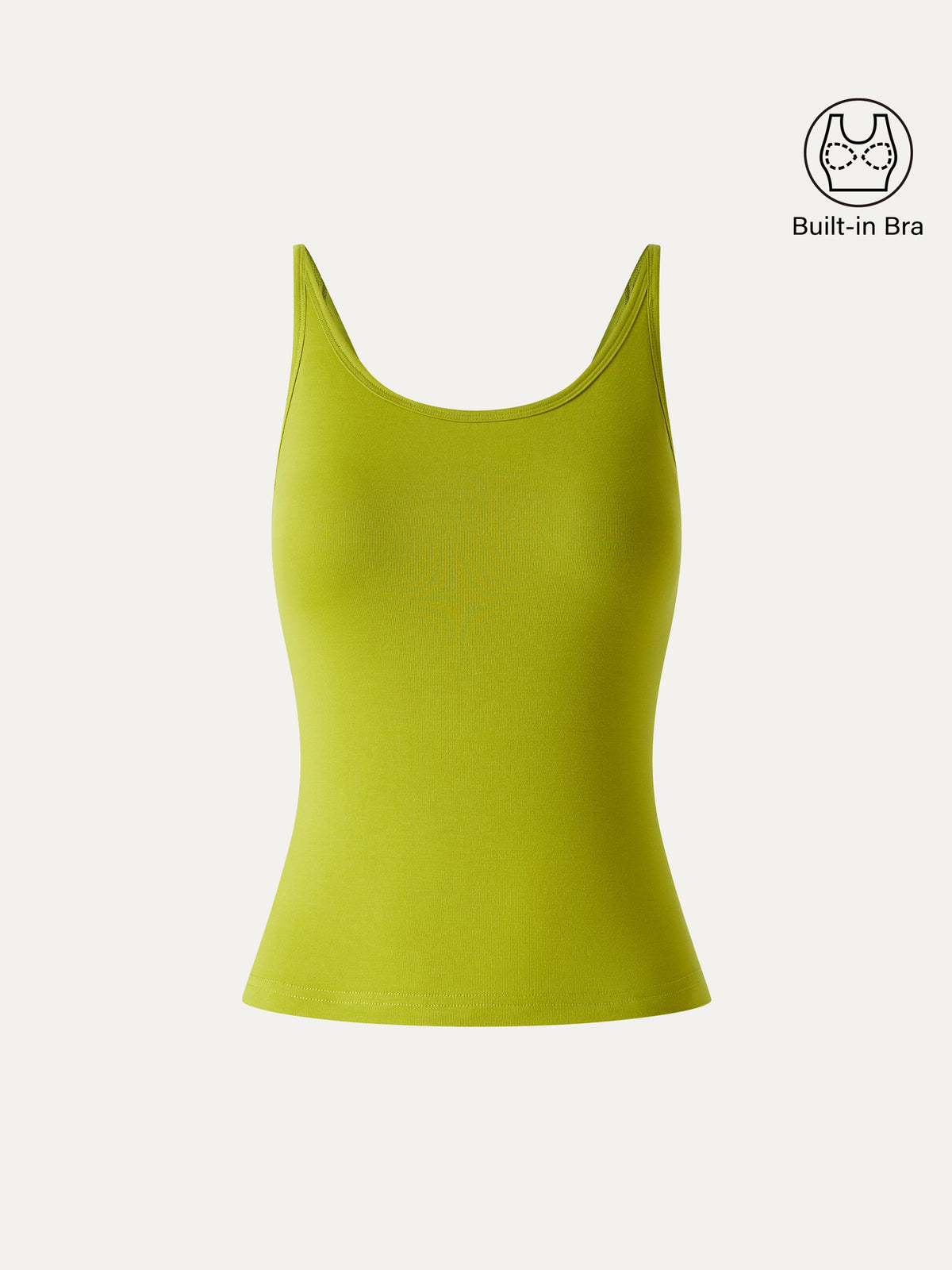 SkinKiss Scoop Neck Built-In Bra Top — original photo 9