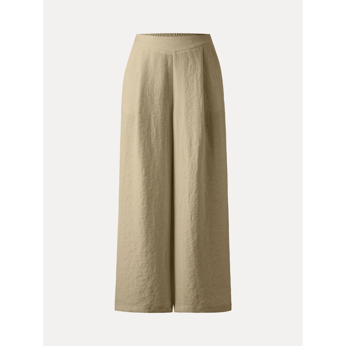 Breezy Linen-Like Mid Rise Wide Leg Pant with Pockets — original photo 7